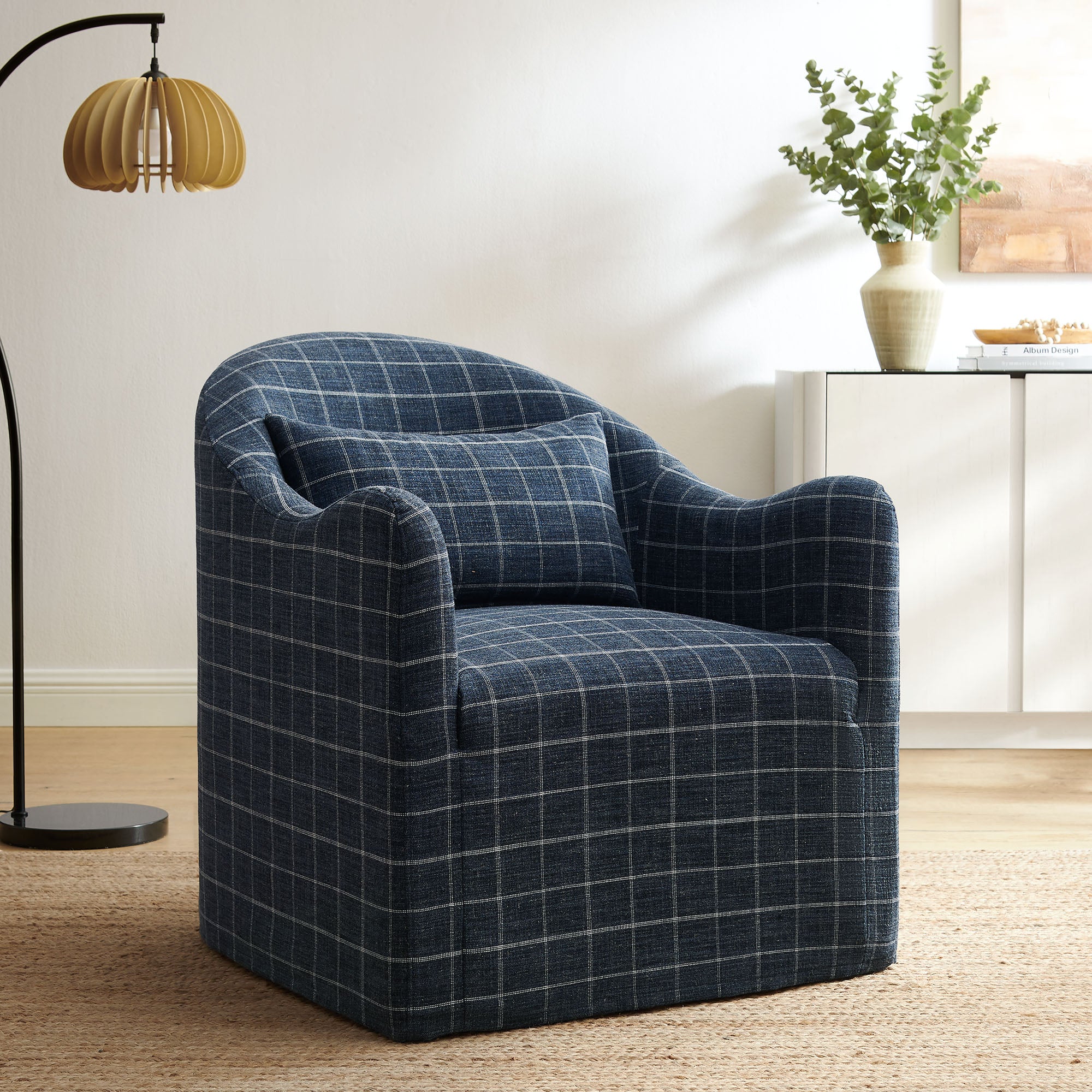 Modway Bardot Slipcovered Linen Blend Accent Chair EEI-7774