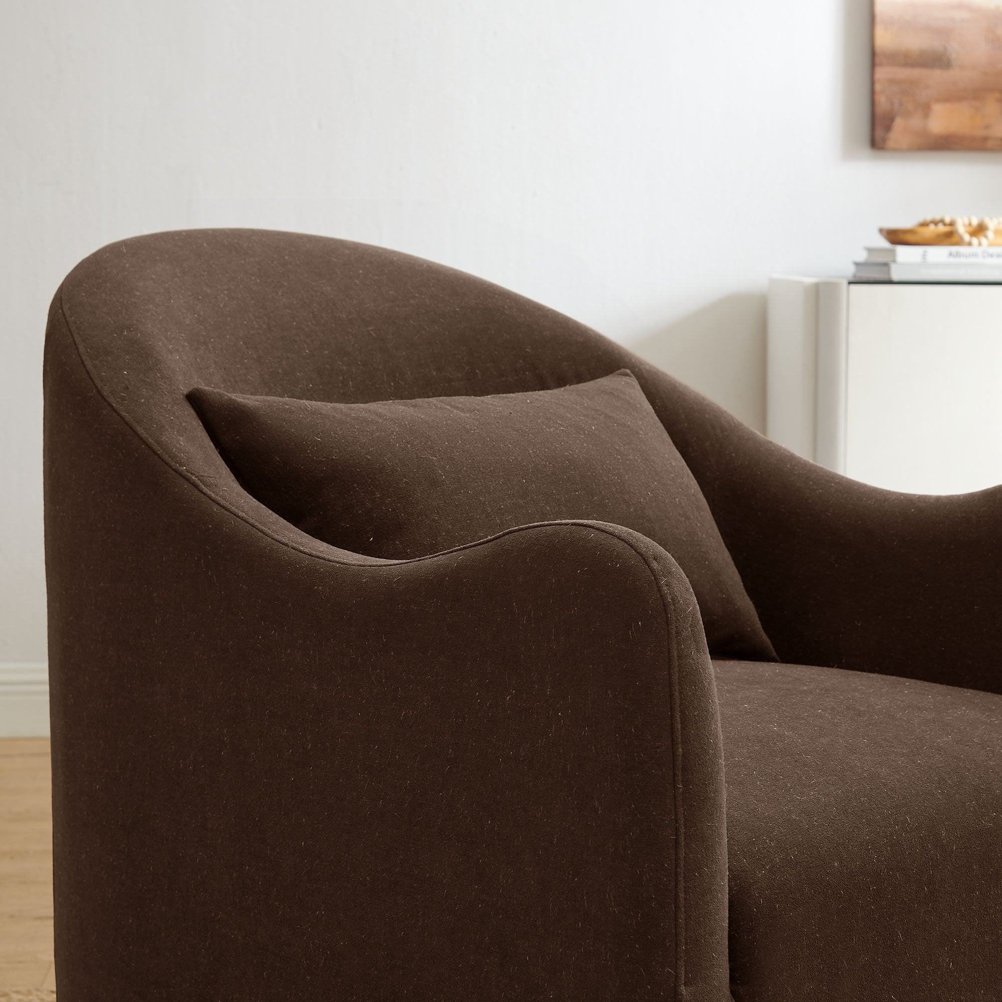 Modway Bardot Slipcovered Linen Blend Accent Chair EEI-7775