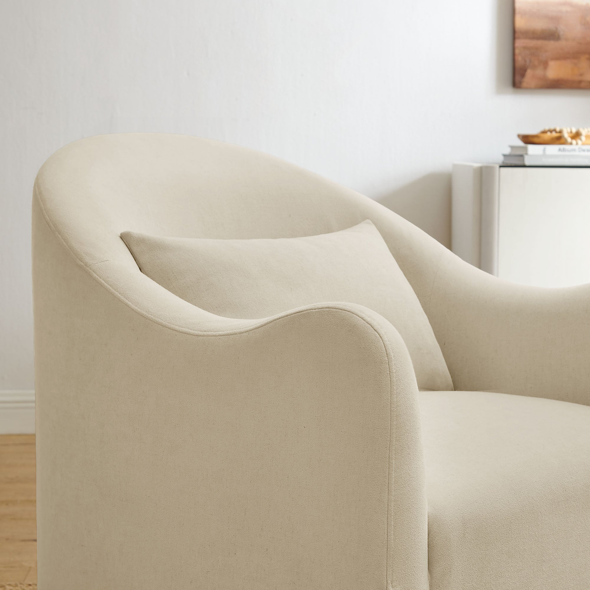 Modway Bardot Slipcovered Linen Blend Accent Chair EEI-7775