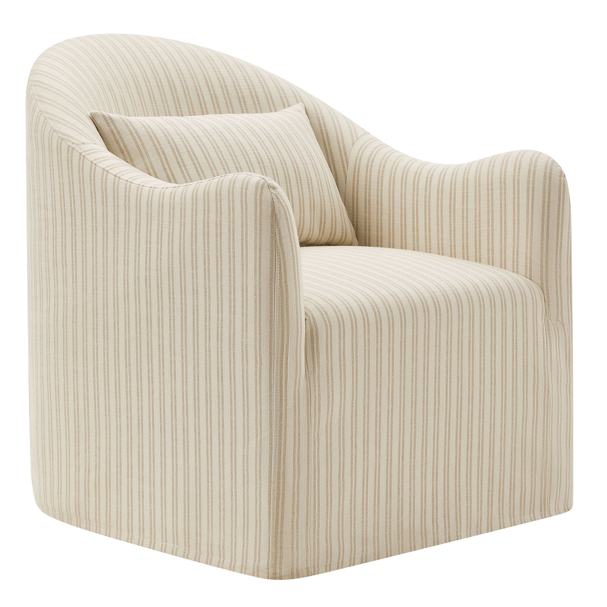 Modway Bardot Slipcovered Striped Accent Chair EEI-7776