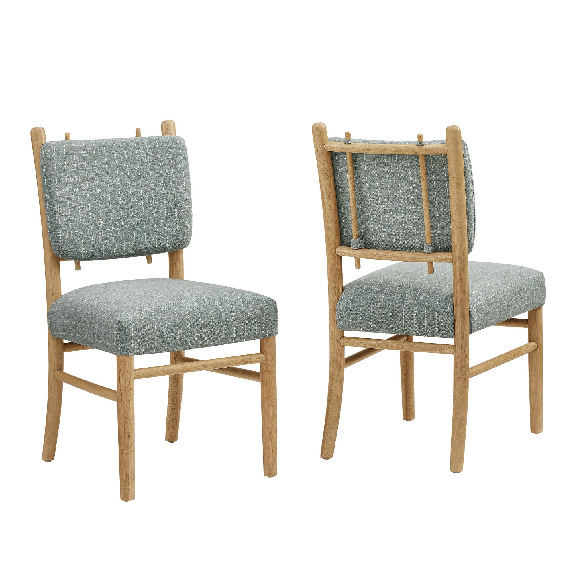Modway Mauden Striped Dining Side Chairs Set of 2 EEI-7777