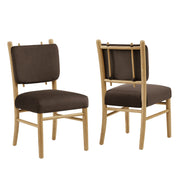 Modway Mauden Performance Velvet Dining Side Chairs Set of 2 EEI-7778
