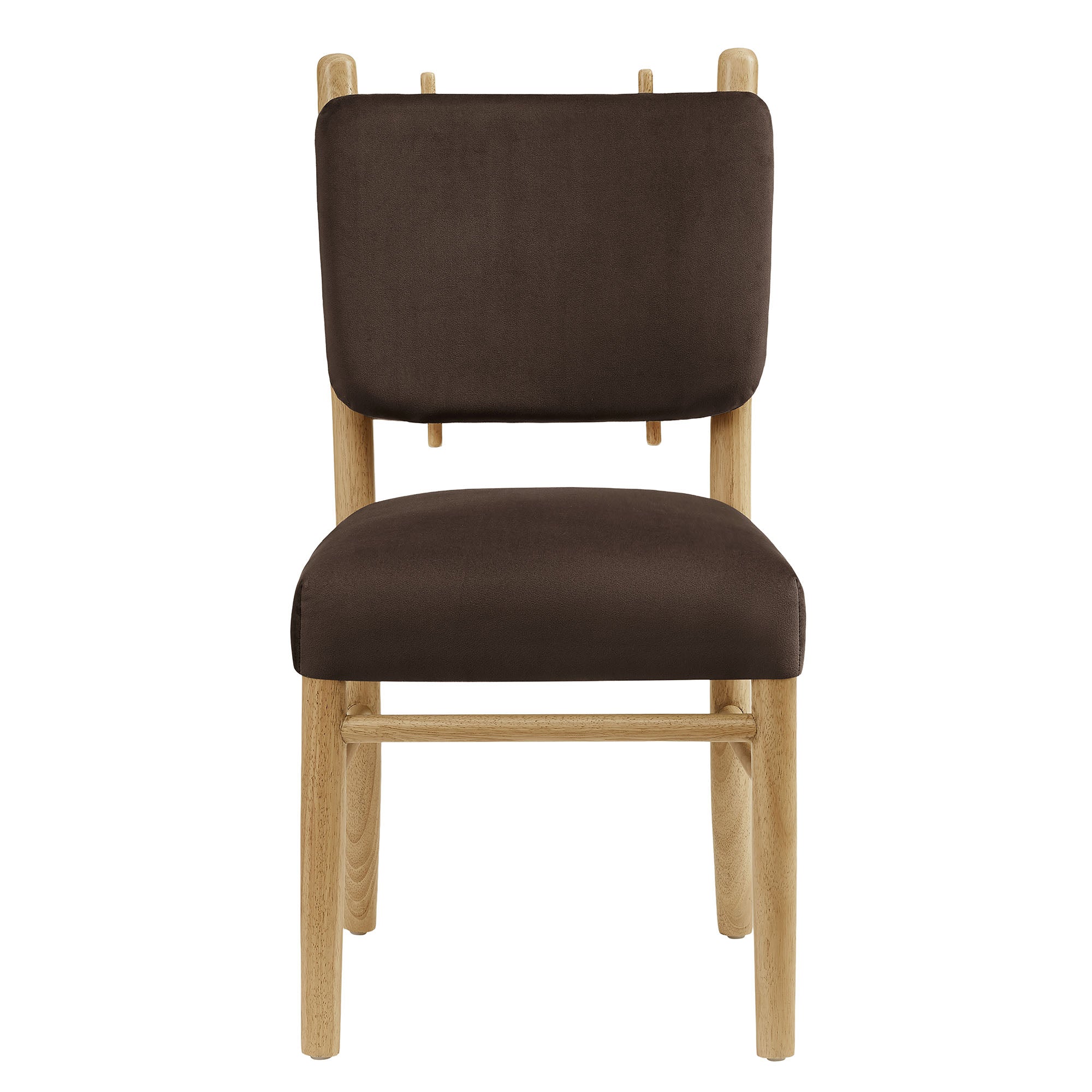 Modway Mauden Performance Velvet Dining Side Chairs Set of 2 EEI-7778