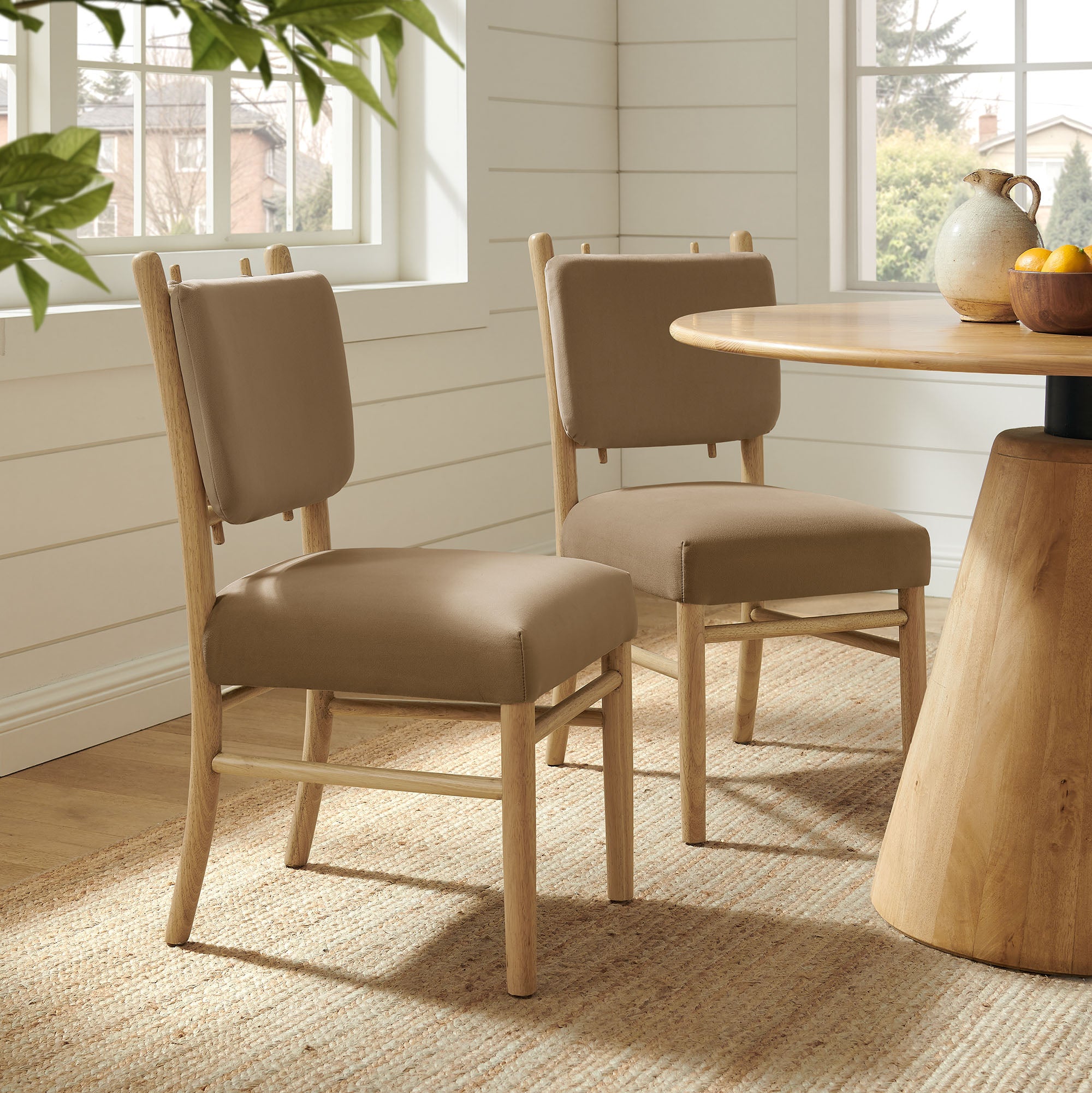 Modway Mauden Performance Velvet Dining Side Chairs Set of 2 EEI-7778