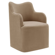 Modway Cordelle Linen Blend Swivel Dining Chair EEI-7779