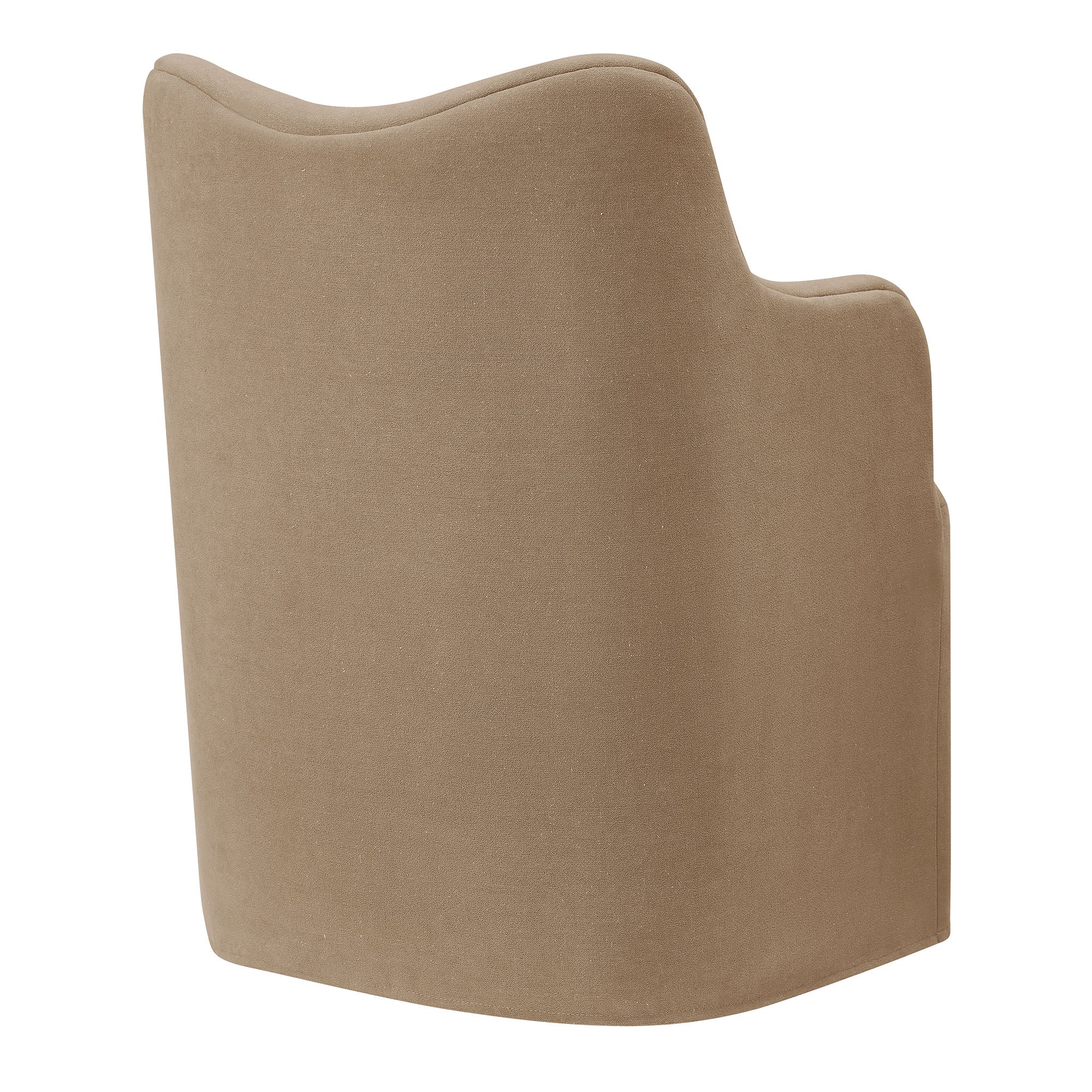 Modway Cordelle Linen Blend Swivel Dining Chair EEI-7779
