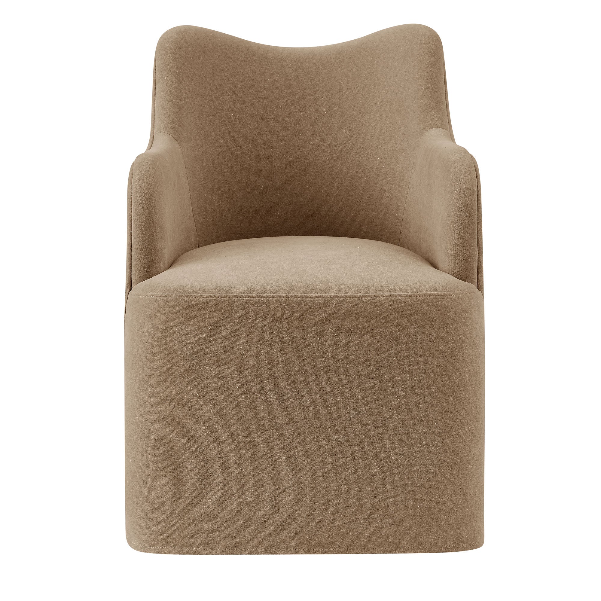 Modway Cordelle Linen Blend Swivel Dining Chair EEI-7779