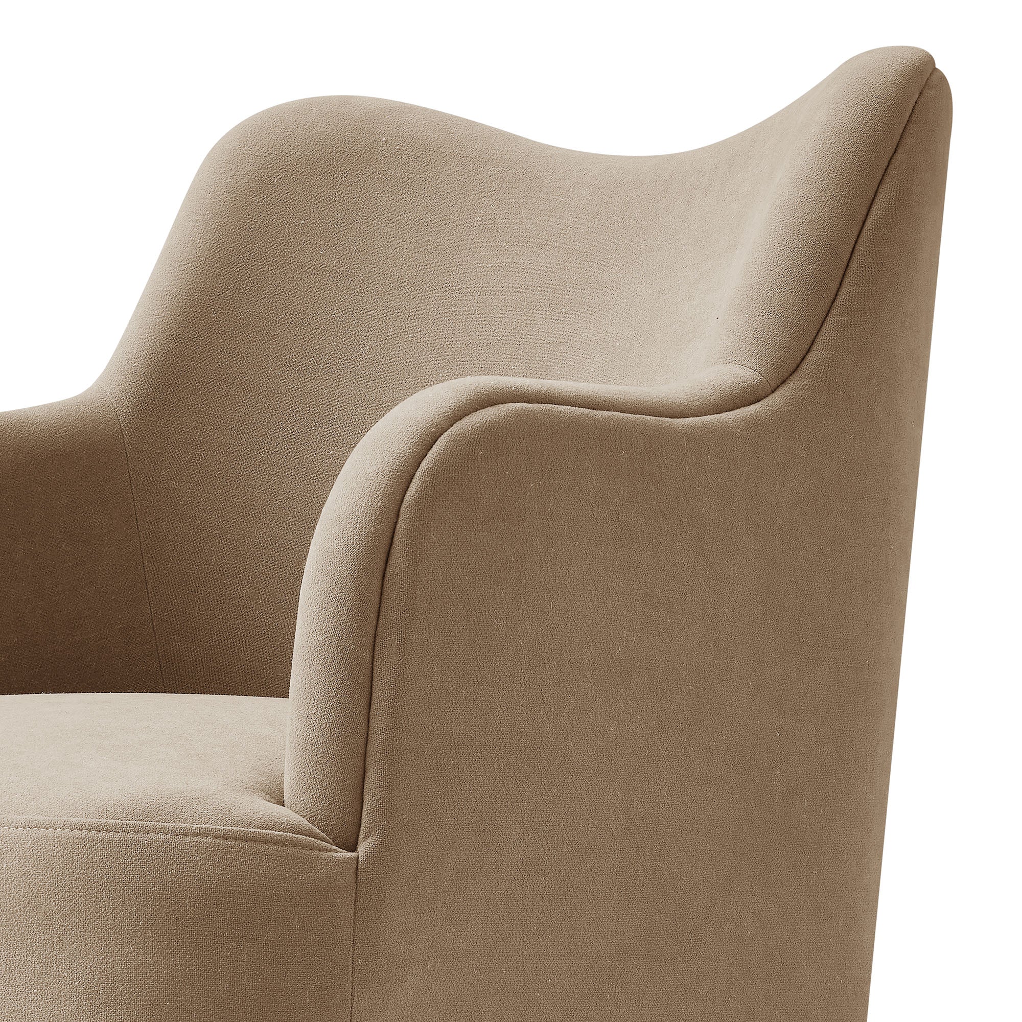 Modway Cordelle Linen Blend Swivel Dining Chair EEI-7779