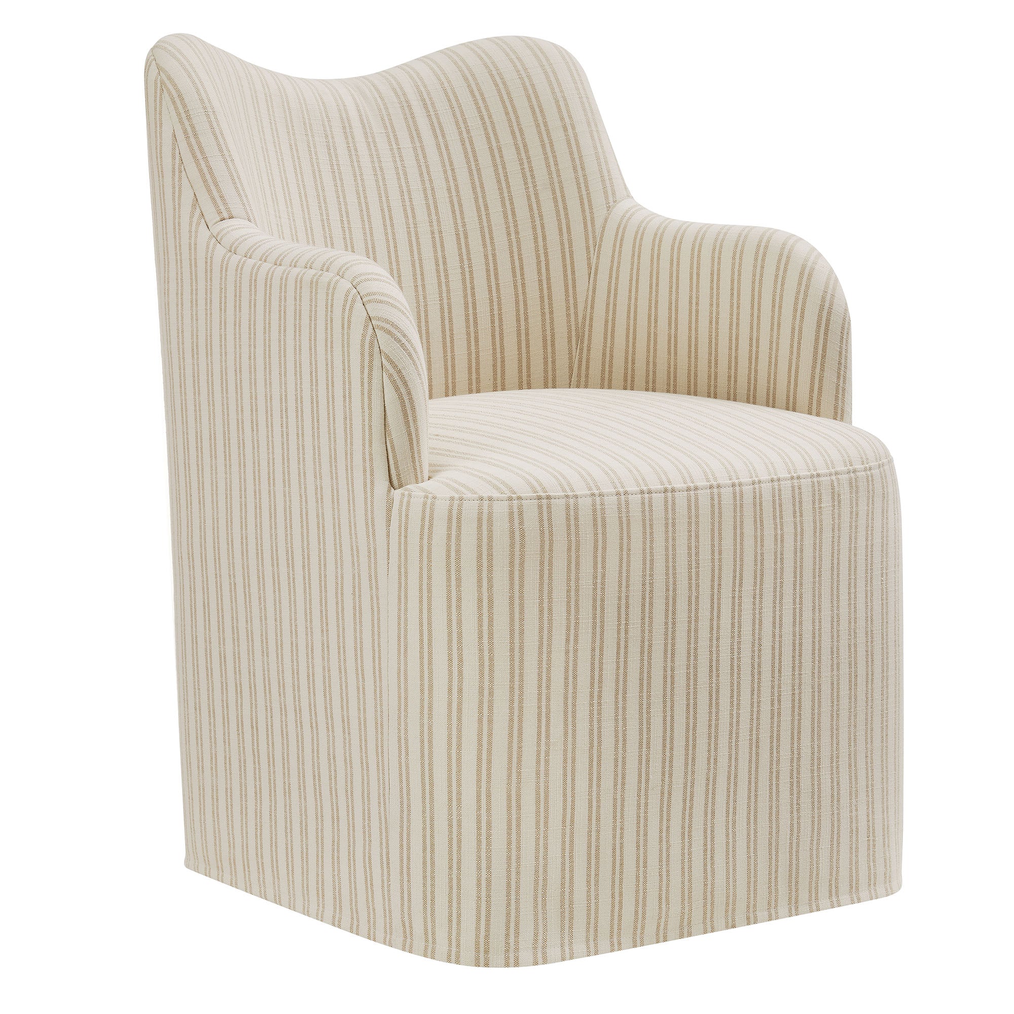 Modway Cordelle Linen Blend Swivel Dining Chair EEI-7780