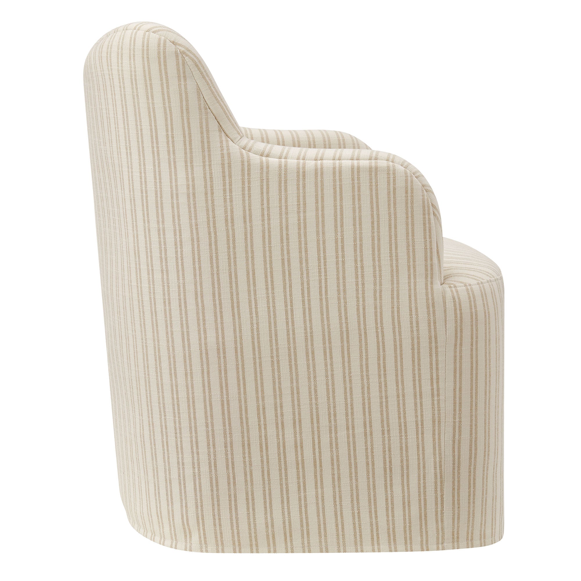 Modway Cordelle Linen Blend Swivel Dining Chair EEI-7780