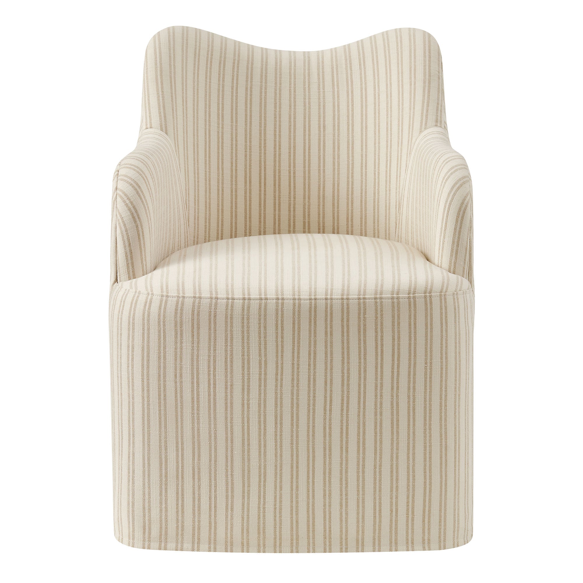Modway Cordelle Linen Blend Swivel Dining Chair EEI-7780