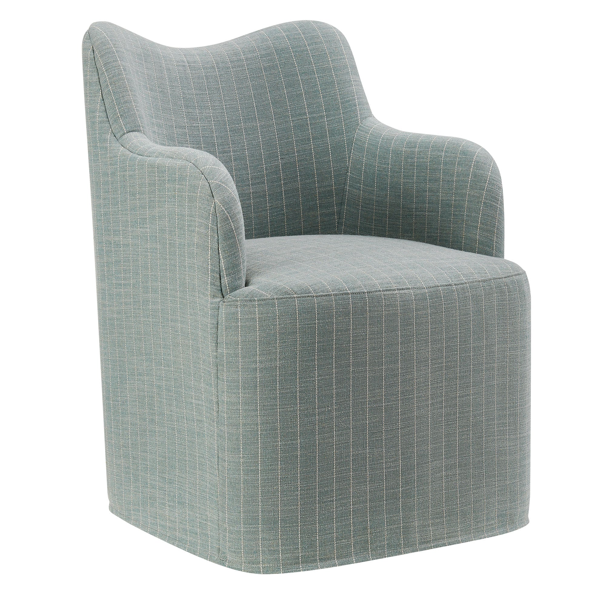 Modway Cordelle Linen Blend Swivel Dining Chair EEI-7780