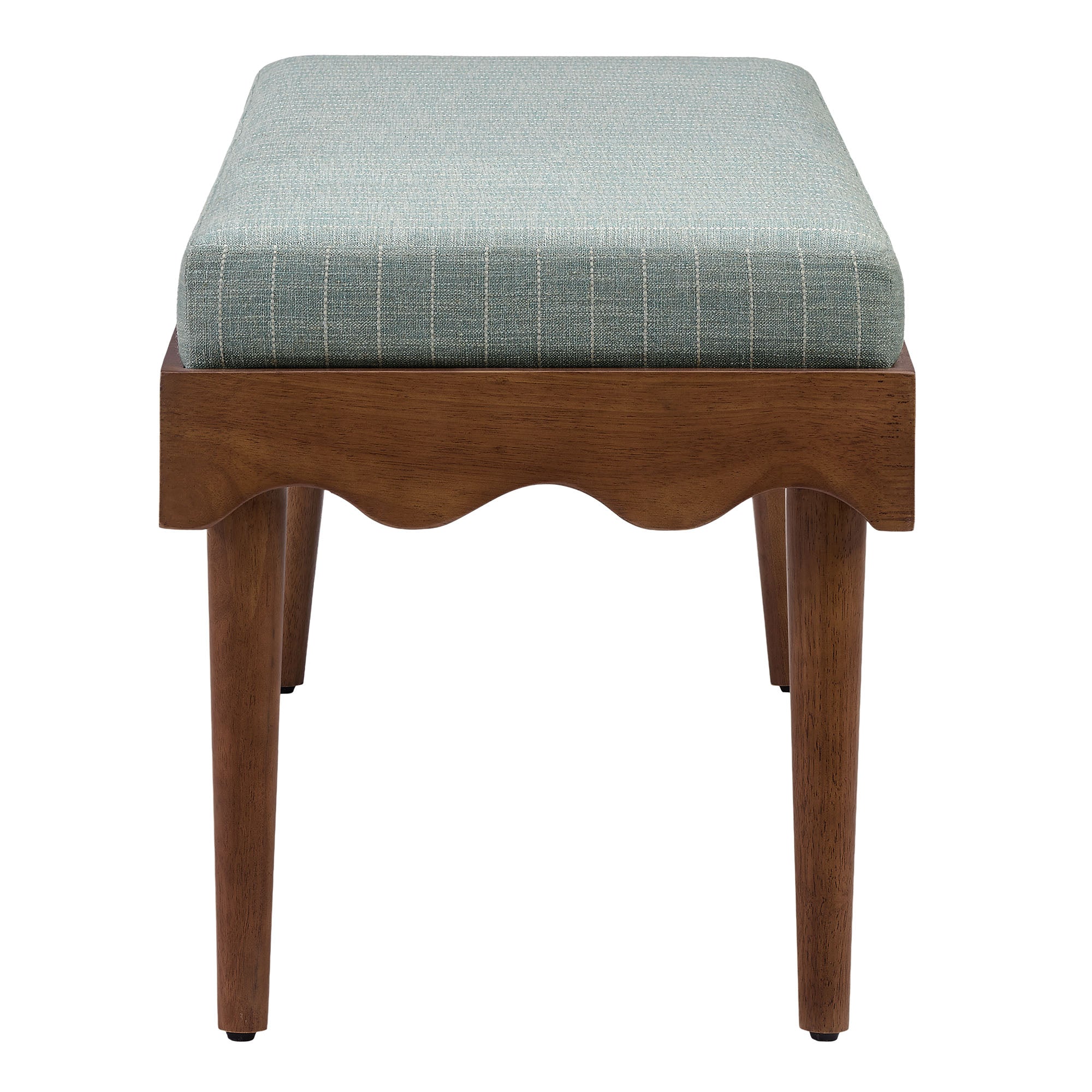 Modway Mirette Scalloped Edge Striped Accent Bench EEI-7781