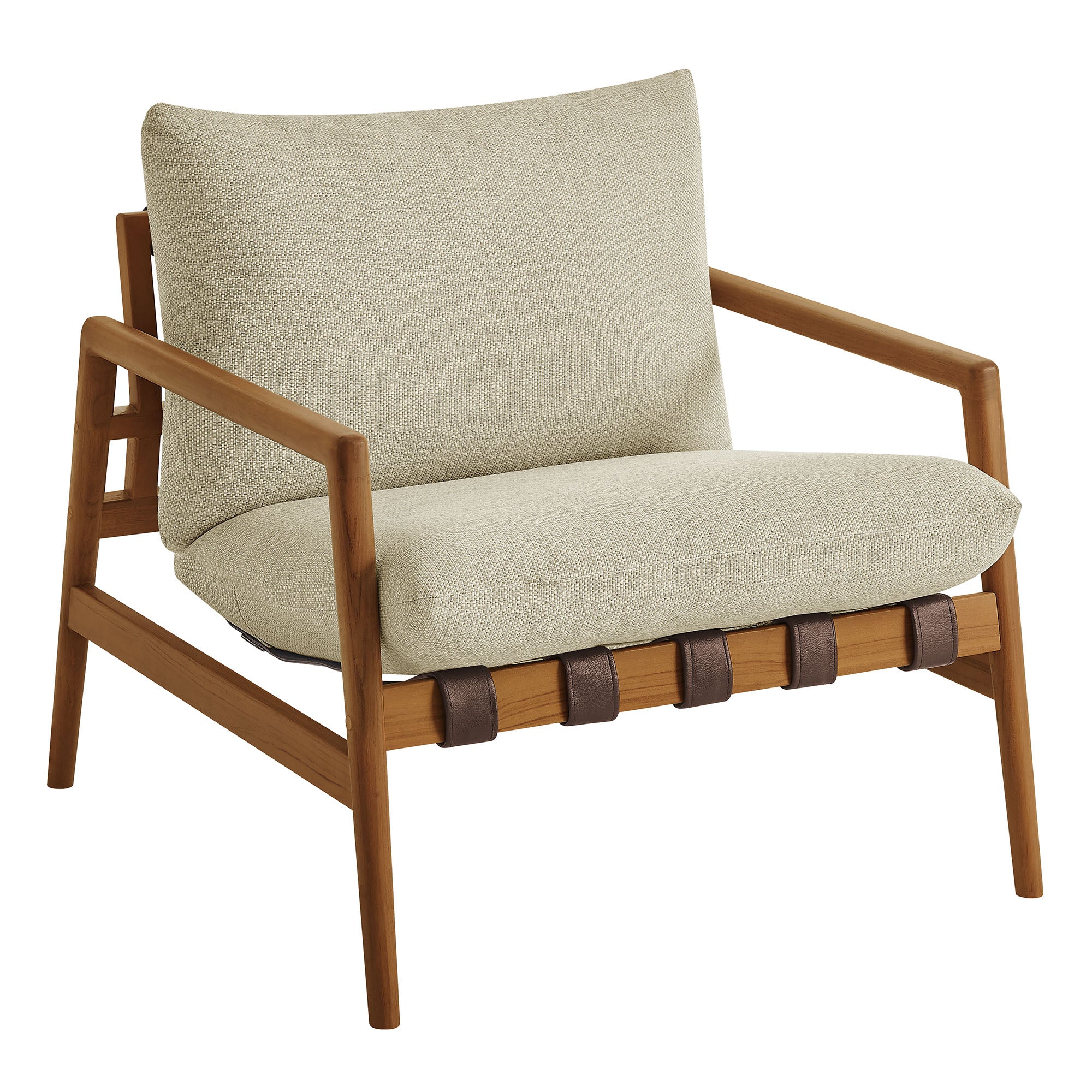 Modway Nomi Outdoor Patio Teak Wood Sling Chair EEI-7785