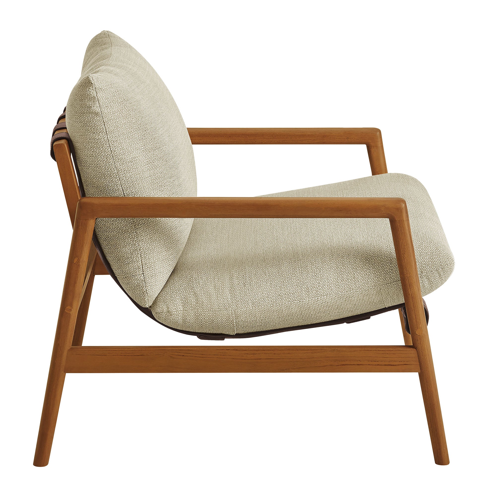 Modway Nomi Outdoor Patio Teak Wood Sling Chair EEI-7785