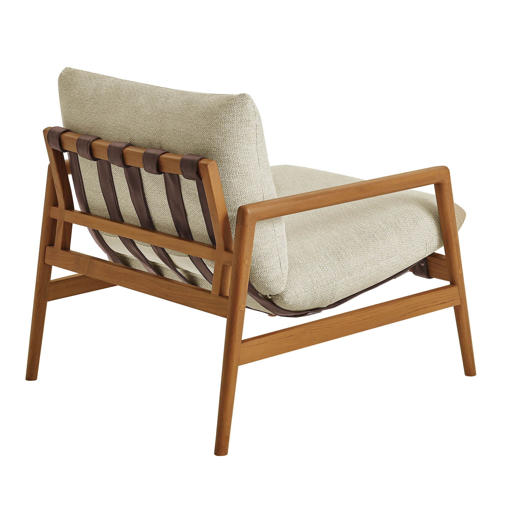Modway Nomi Outdoor Patio Teak Wood Sling Chair EEI-7785