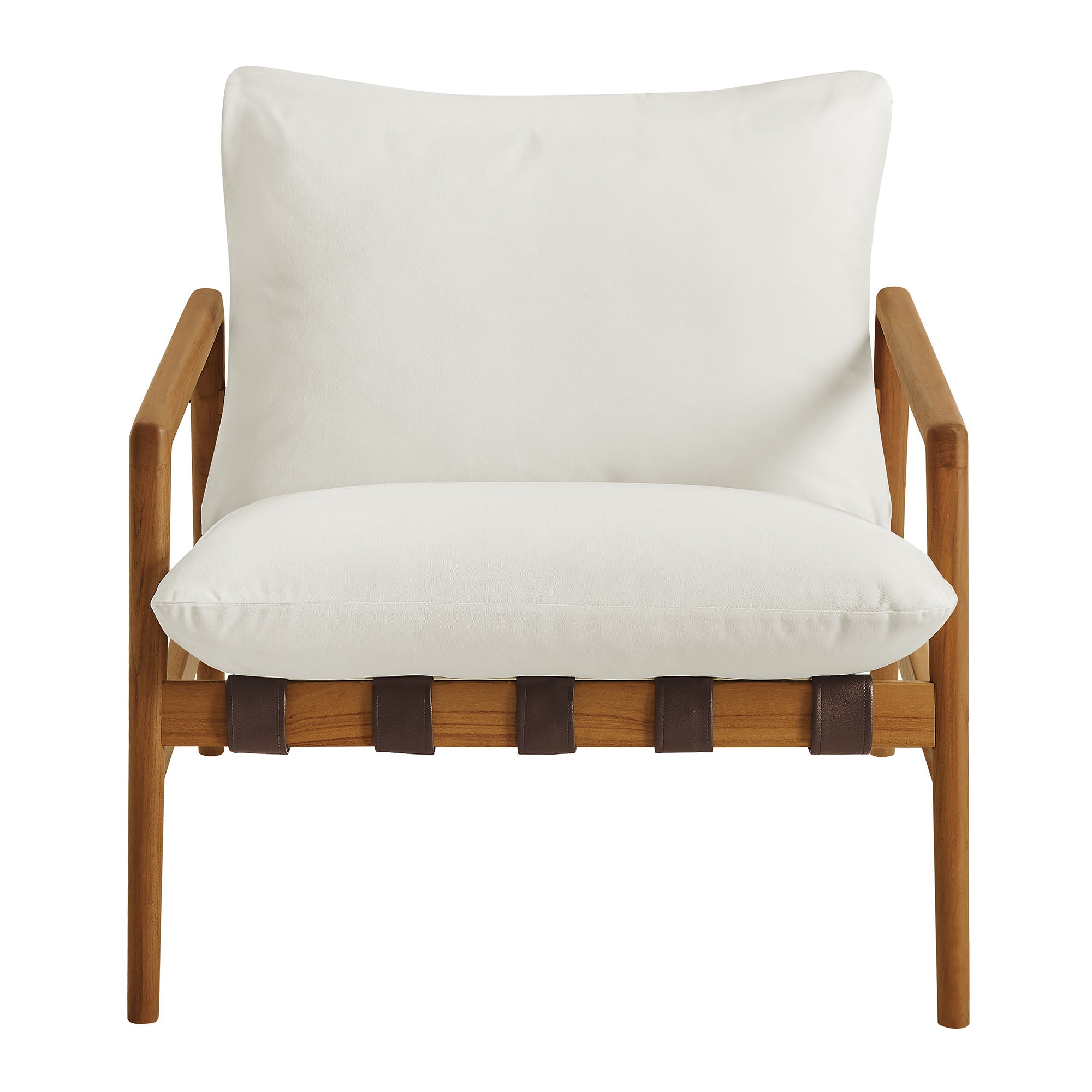 Modway Nomi Outdoor Patio Teak Wood Sling Chair EEI-7785
