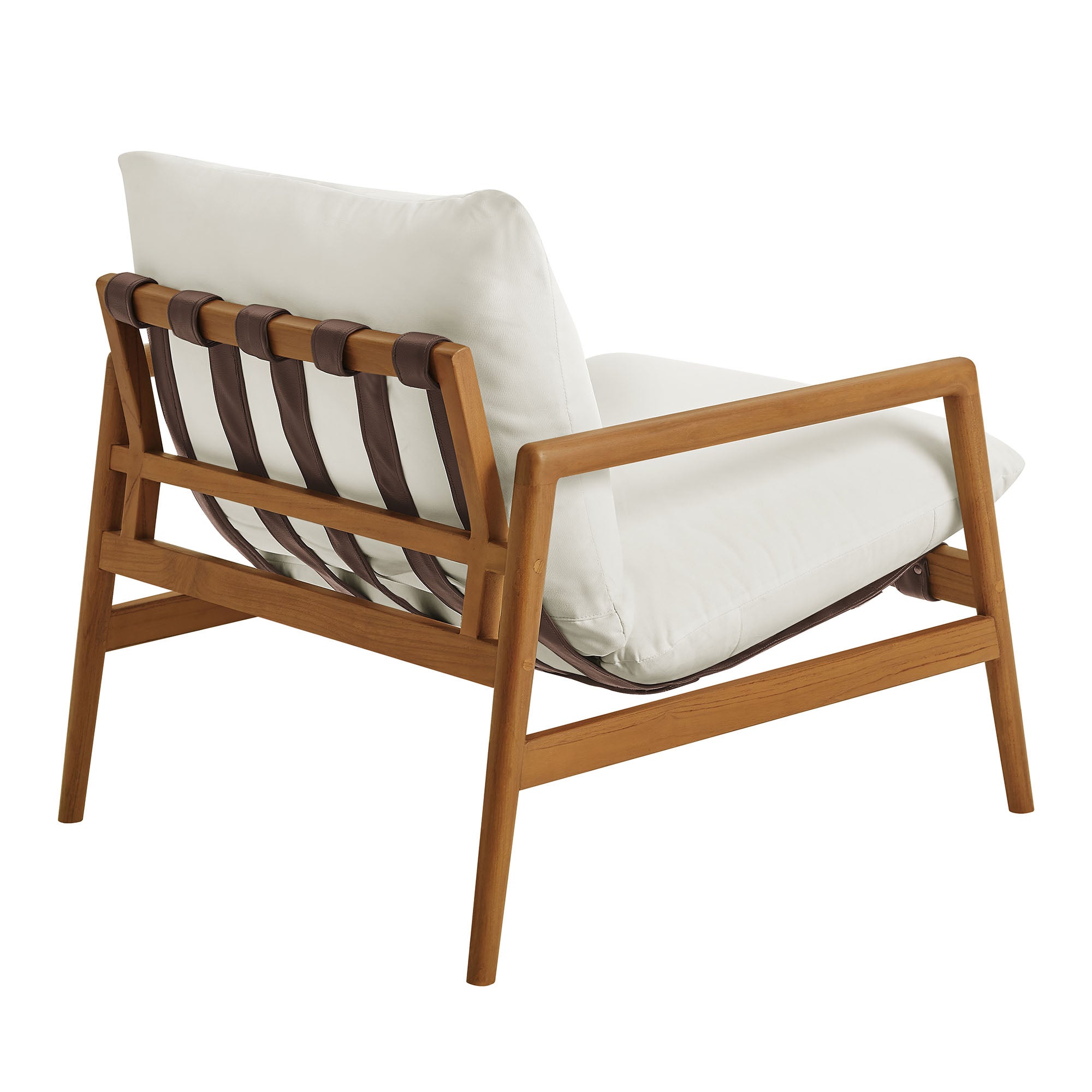 Modway Nomi Outdoor Patio Teak Wood Sling Chair EEI-7785
