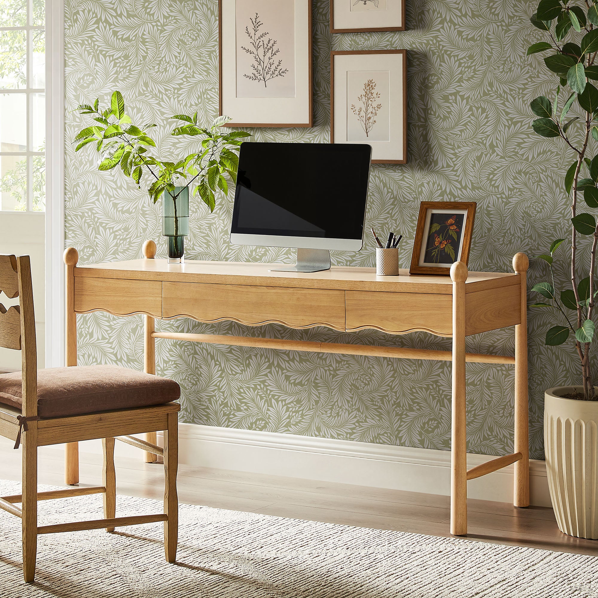 Modway Darcy 62 Inch Wood Computer Desk EEI-7791