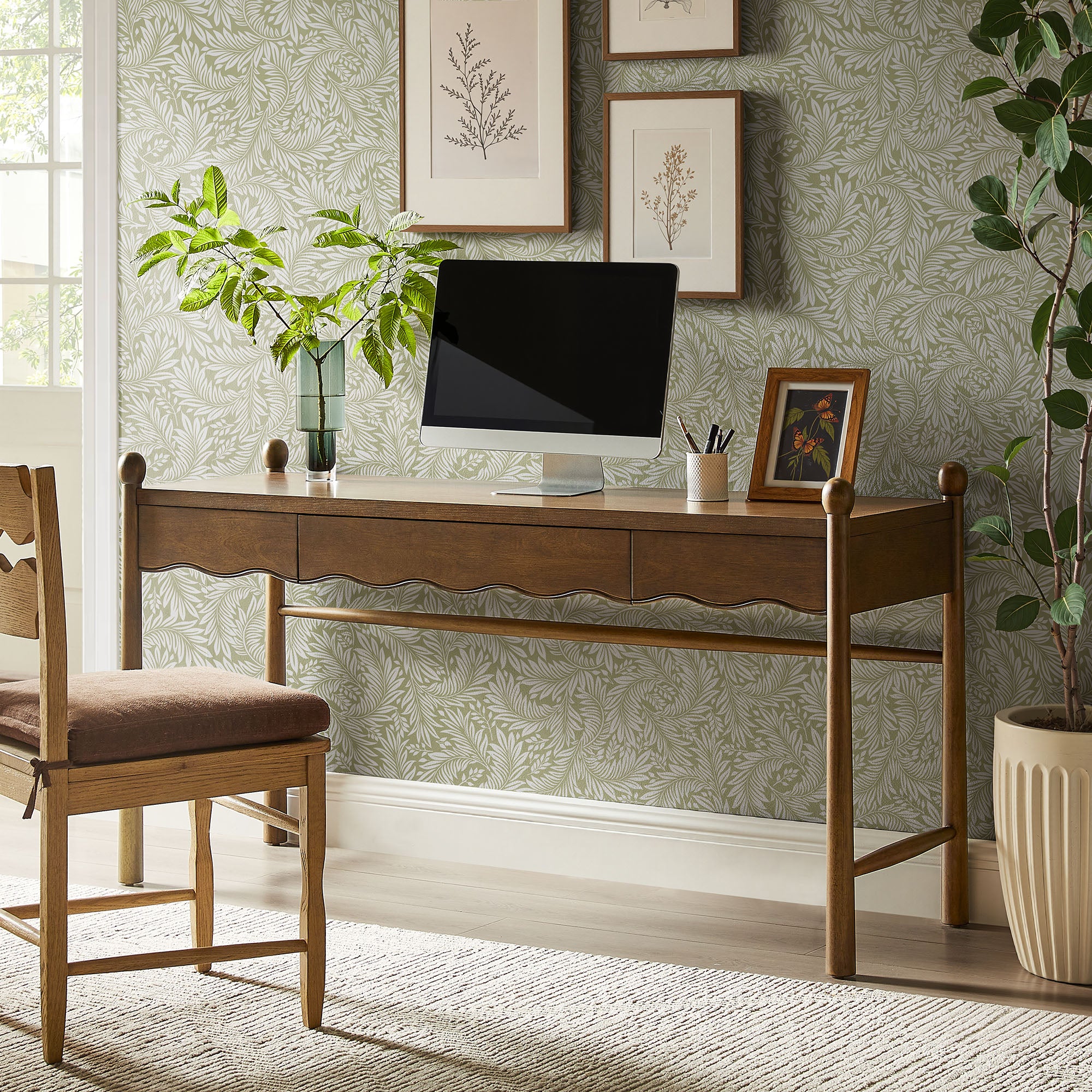 Modway Darcy 62 Inch Wood Computer Desk EEI-7791