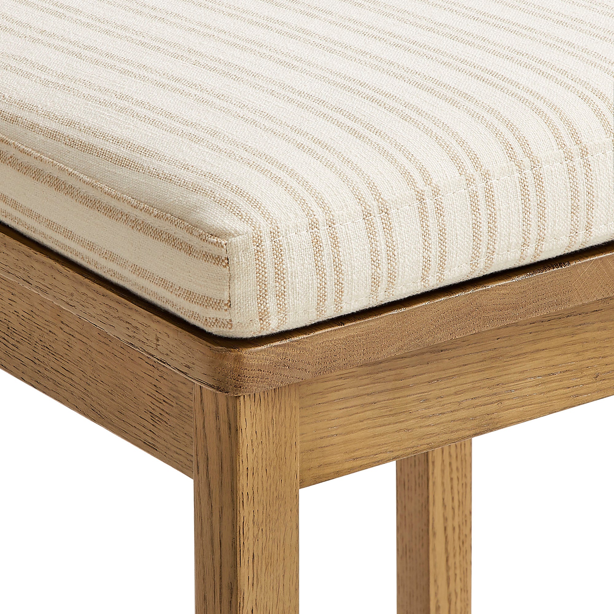 Modway EEI-7798 Jax Oak Wood Dining Chair With Wavy Razor Back and Cushion Set of 2