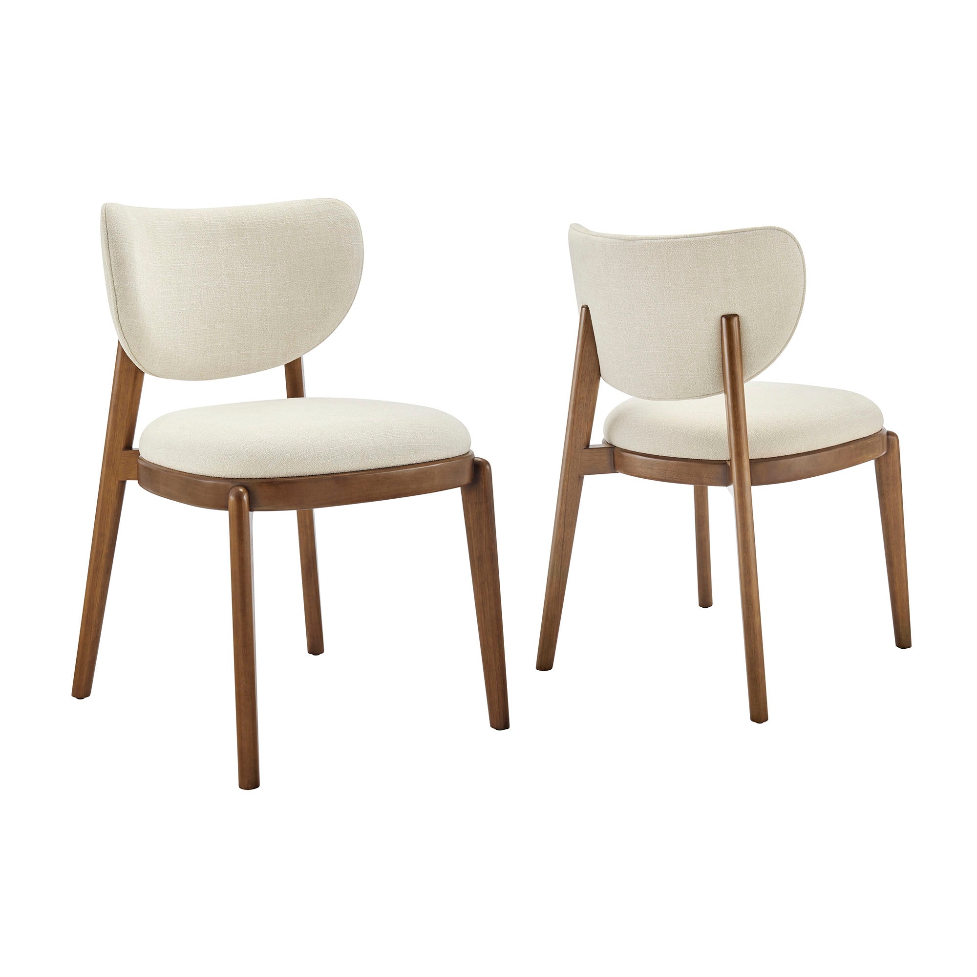 Modway EEI-7800 Fenwick Fabric Dining Chairs Set of 2