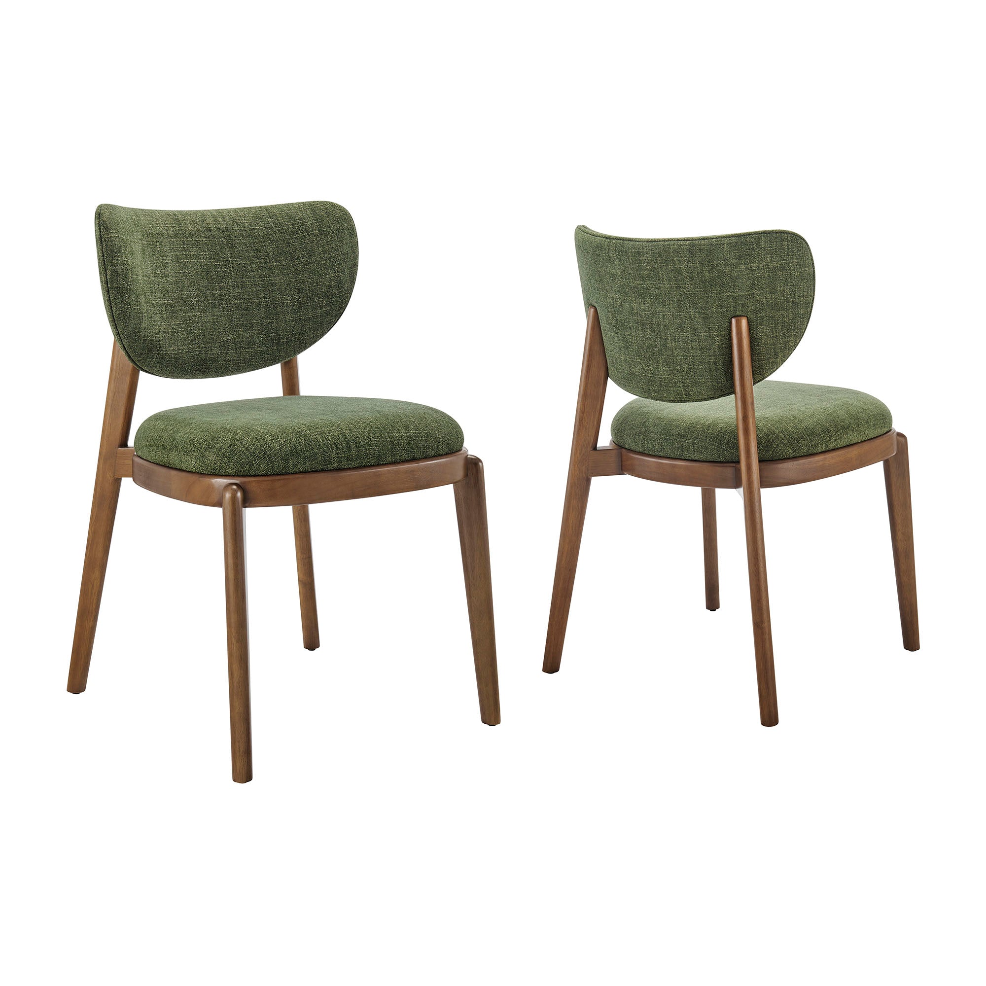 Modway EEI-7800 Fenwick Fabric Dining Chairs Set of 2