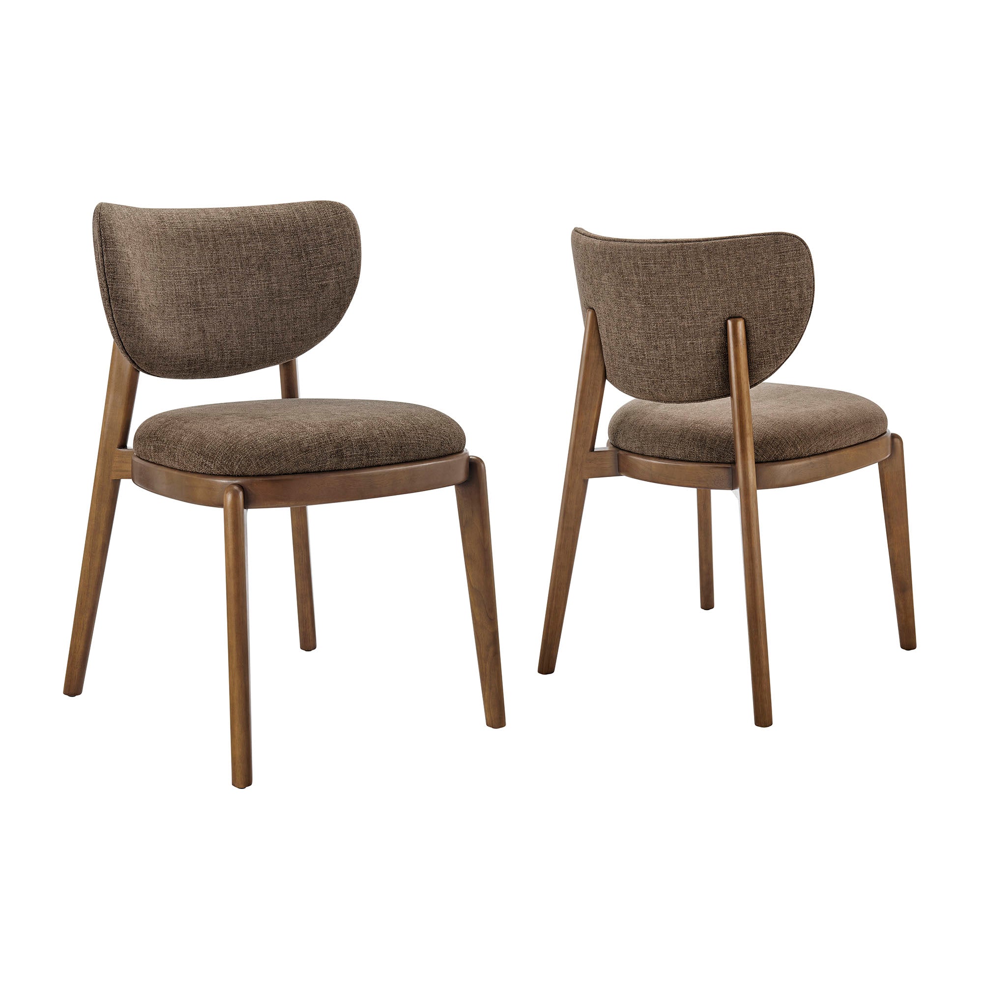 Modway EEI-7800 Fenwick Fabric Dining Chairs Set of 2