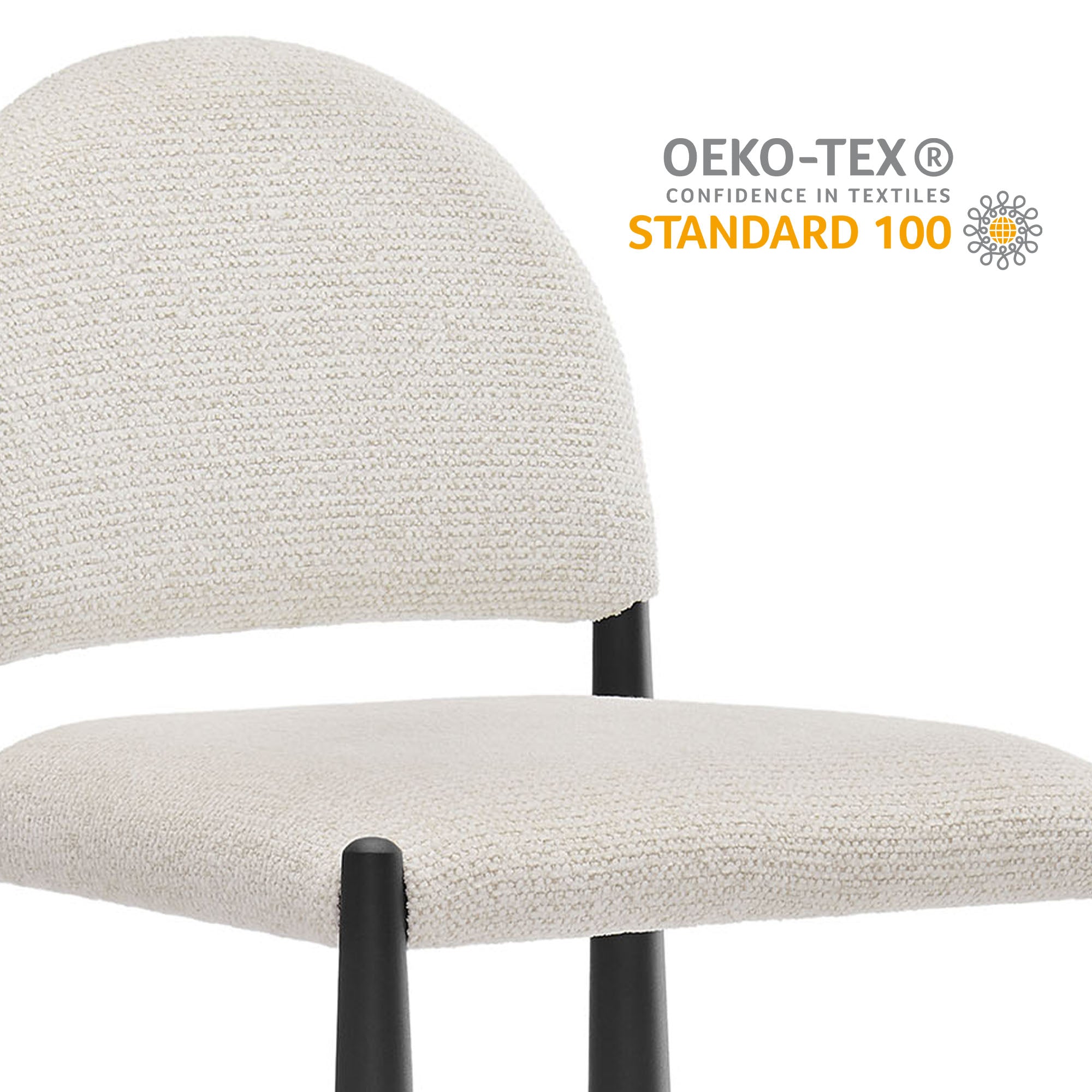Modway EEI-7801 Hayley Upholstered Fabric Counter Stools Set of 2