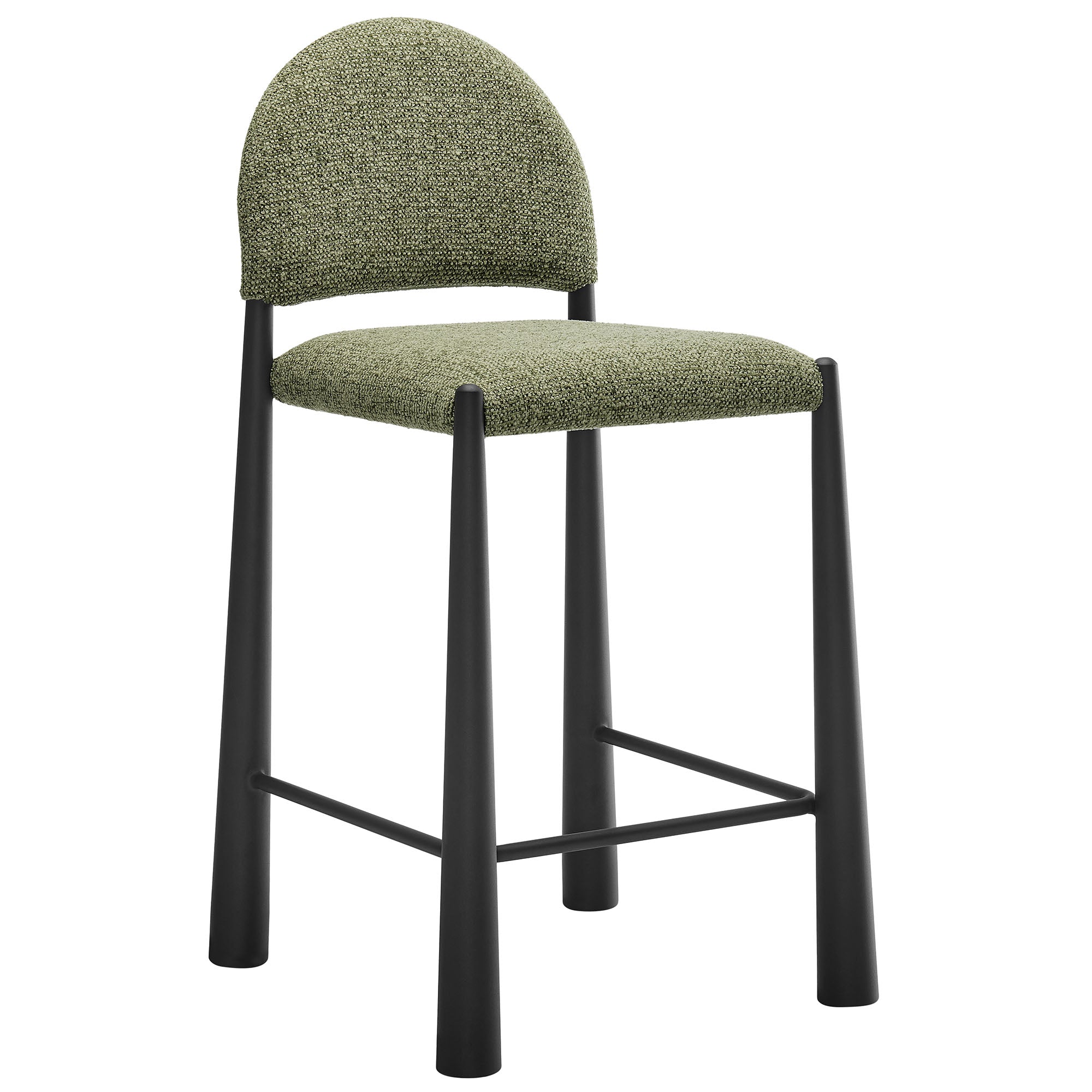 Modway EEI-7801 Hayley Upholstered Fabric Counter Stools Set of 2