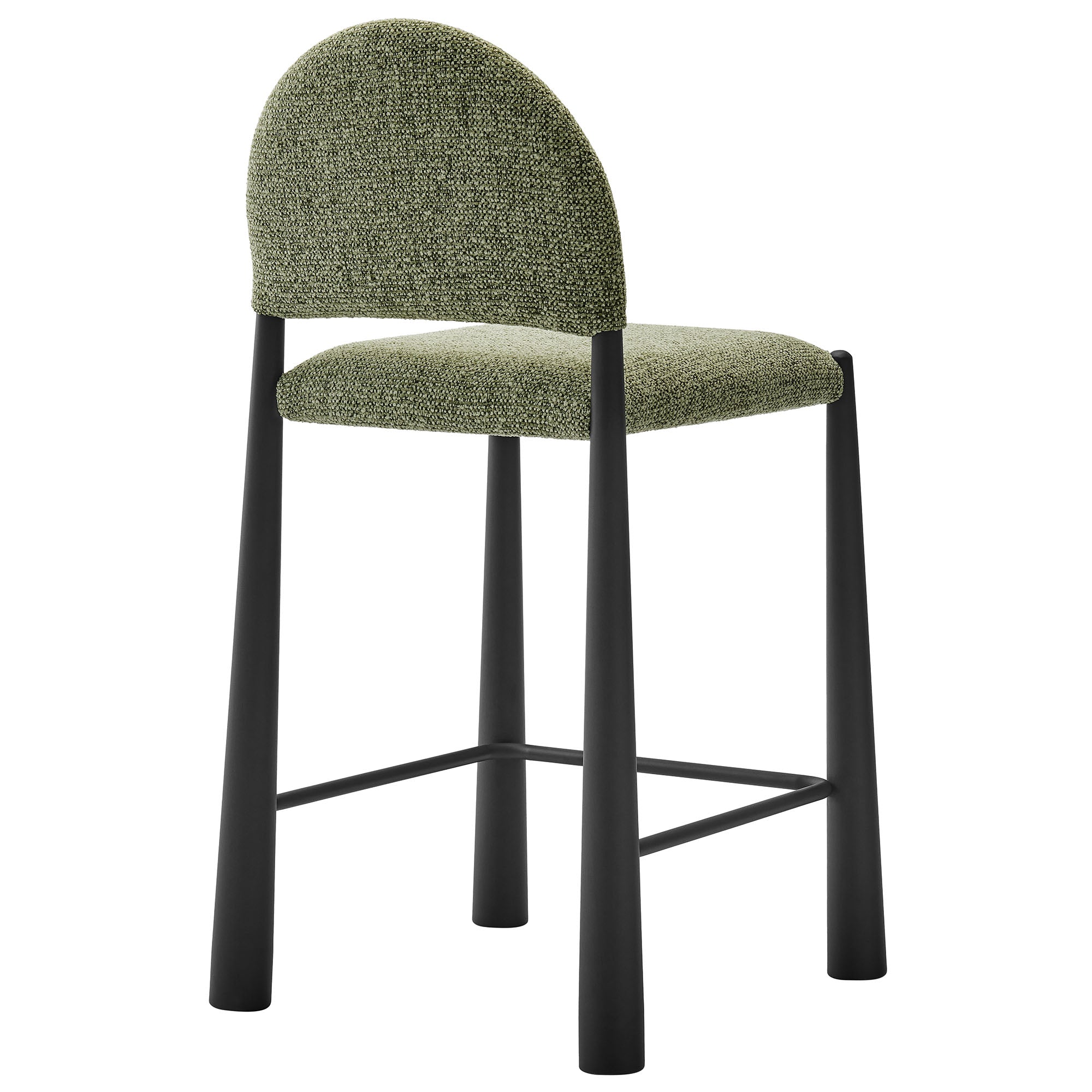 Modway EEI-7801 Hayley Upholstered Fabric Counter Stools Set of 2