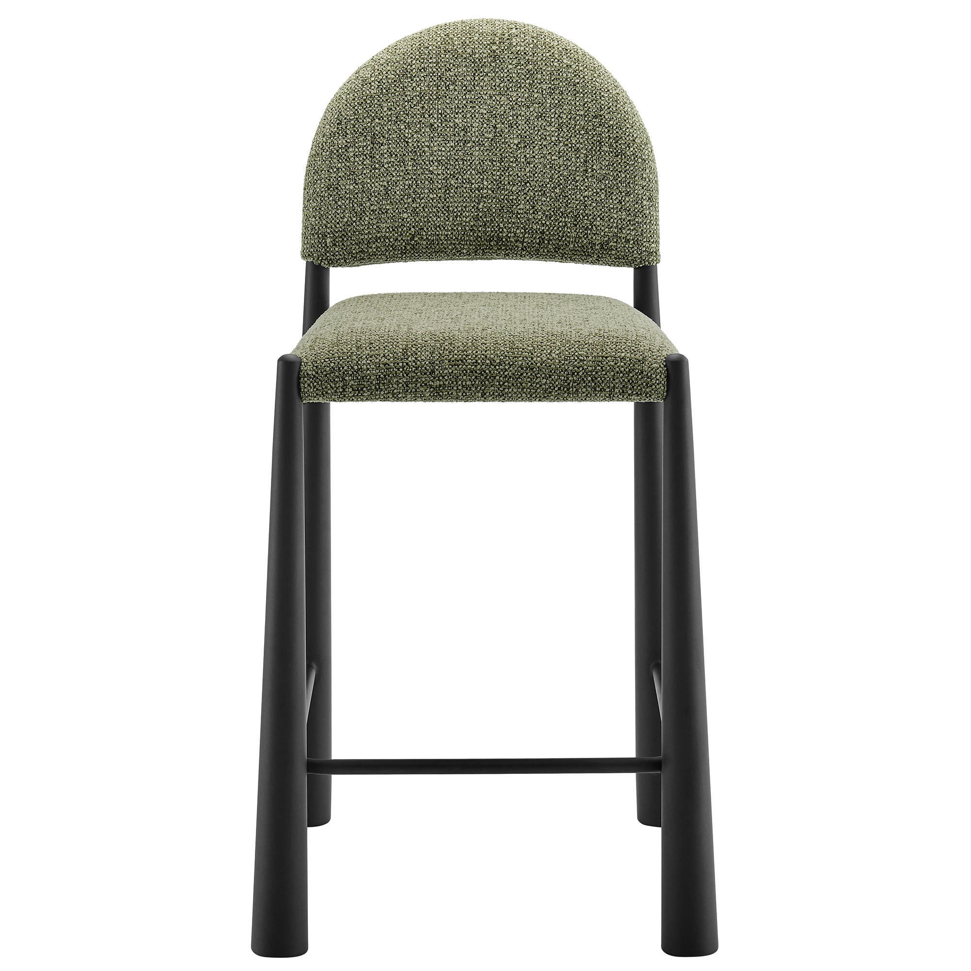 Modway EEI-7801 Hayley Upholstered Fabric Counter Stools Set of 2
