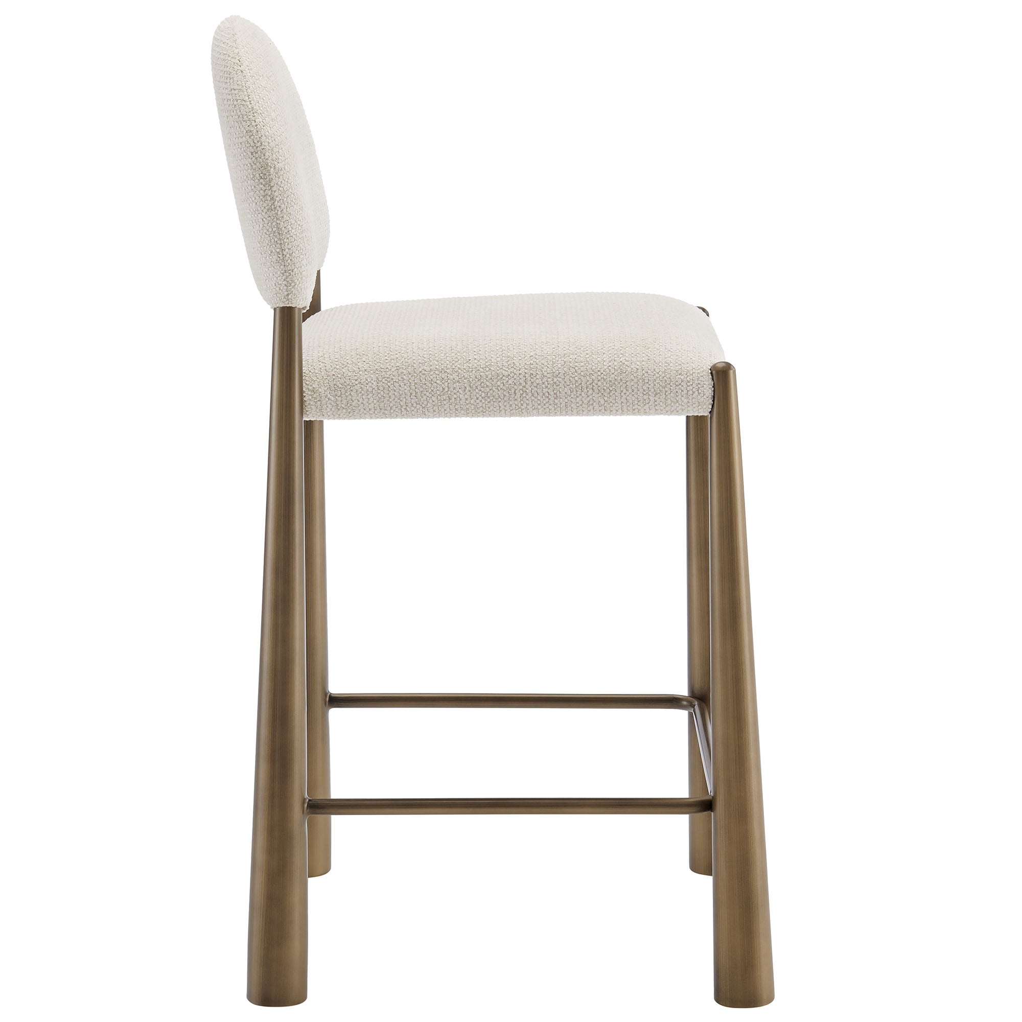 Modway EEI-7801 Hayley Upholstered Fabric Counter Stools Set of 2