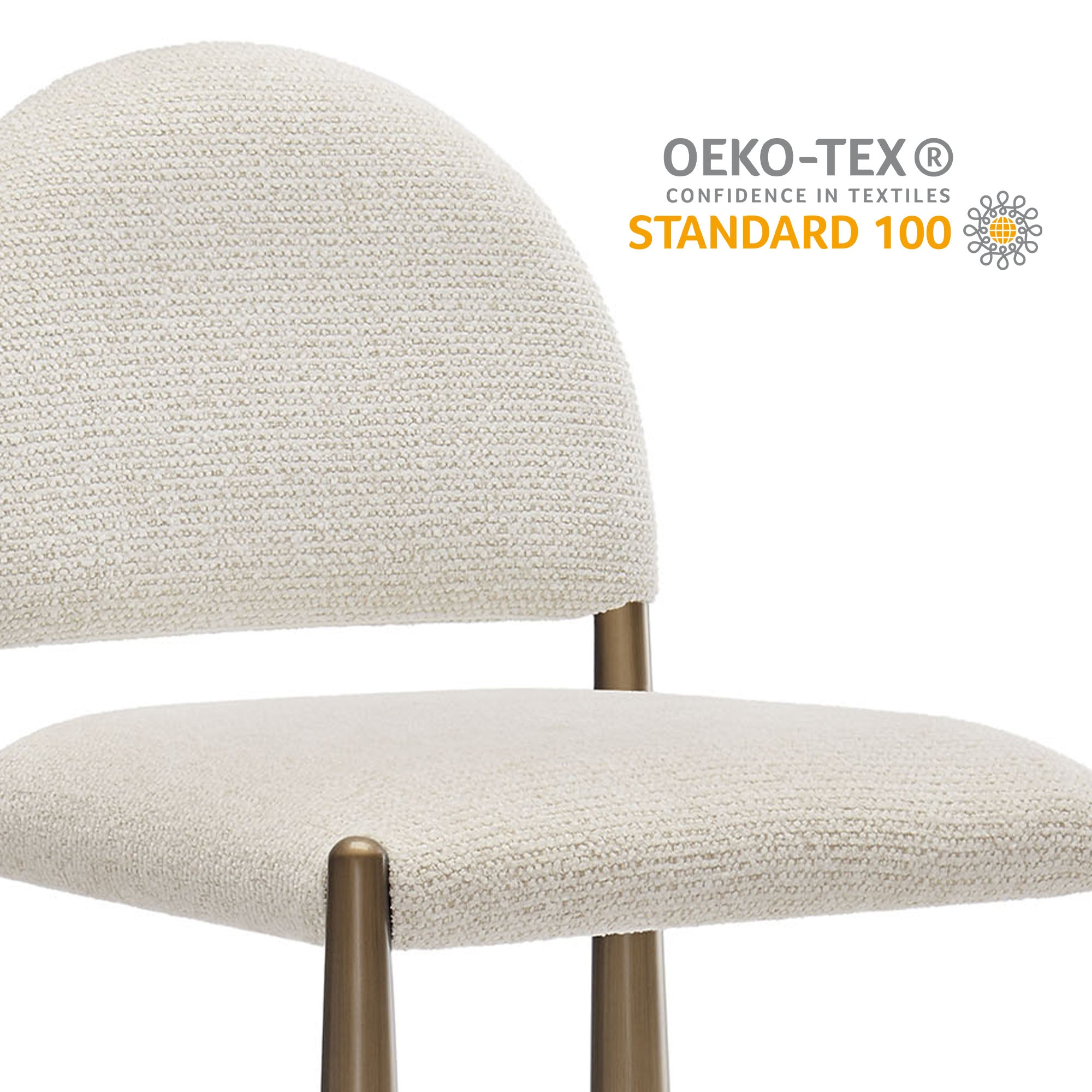 Modway EEI-7801 Hayley Upholstered Fabric Counter Stools Set of 2