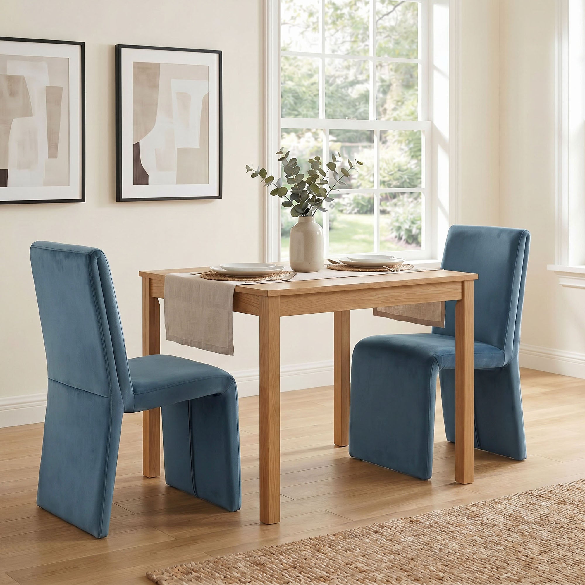 Modway EEI-7826 Emory Performance Velvet Dining Side Chair Set of 2