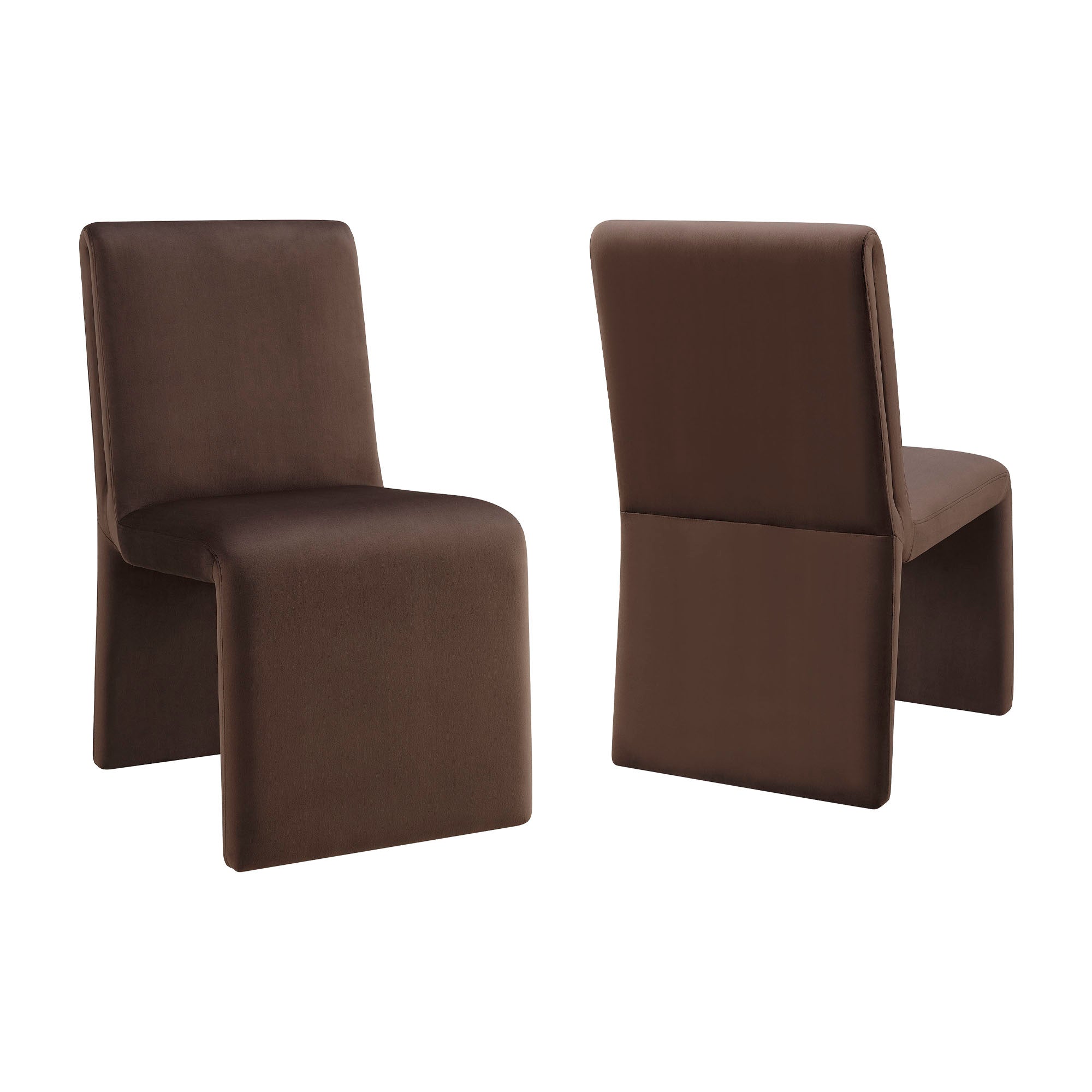 Modway EEI-7826 Emory Performance Velvet Dining Side Chair Set of 2