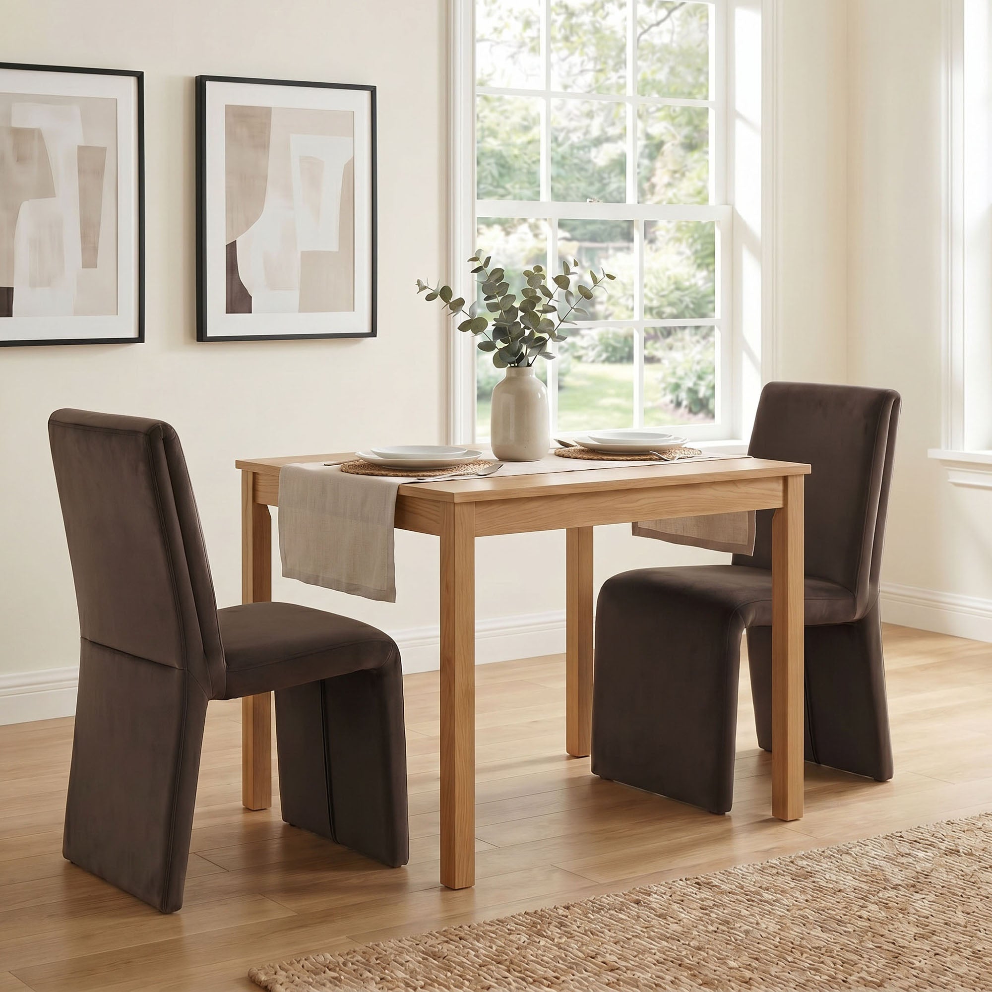 Modway EEI-7826 Emory Performance Velvet Dining Side Chair Set of 2