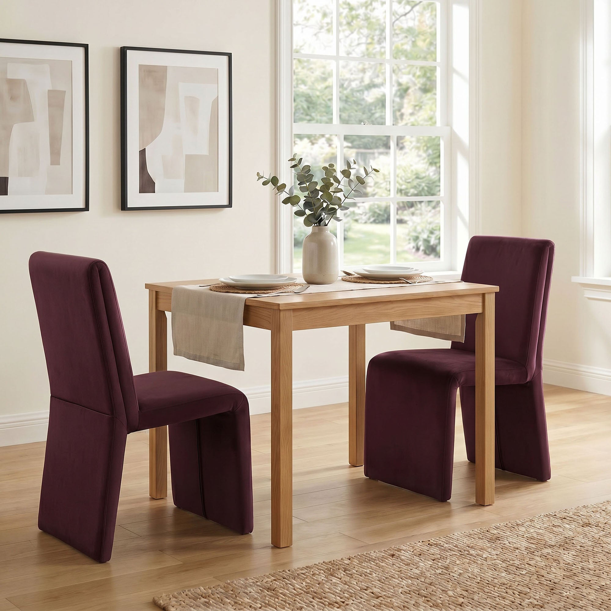 Modway EEI-7826 Emory Performance Velvet Dining Side Chair Set of 2