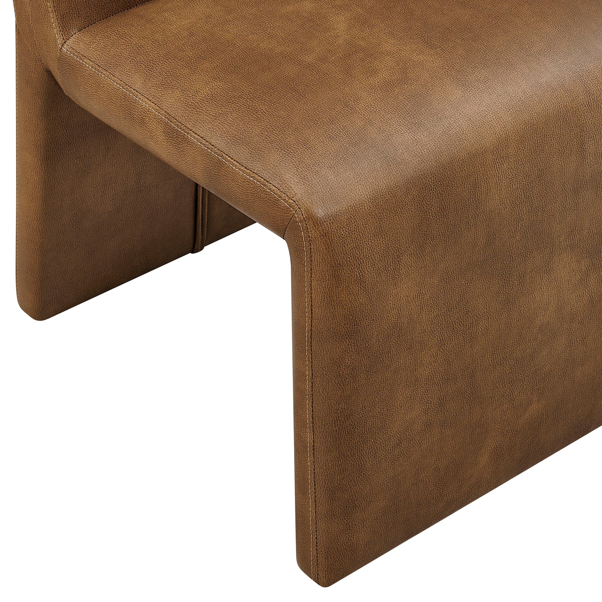 Modway EEI-7827 Emory Vegan Leather Dining Side Chair Set of 2