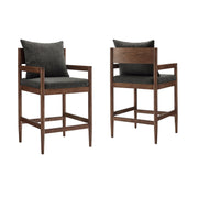 Modway Remington Wood Counter Stool Set of 2 EEI-7833