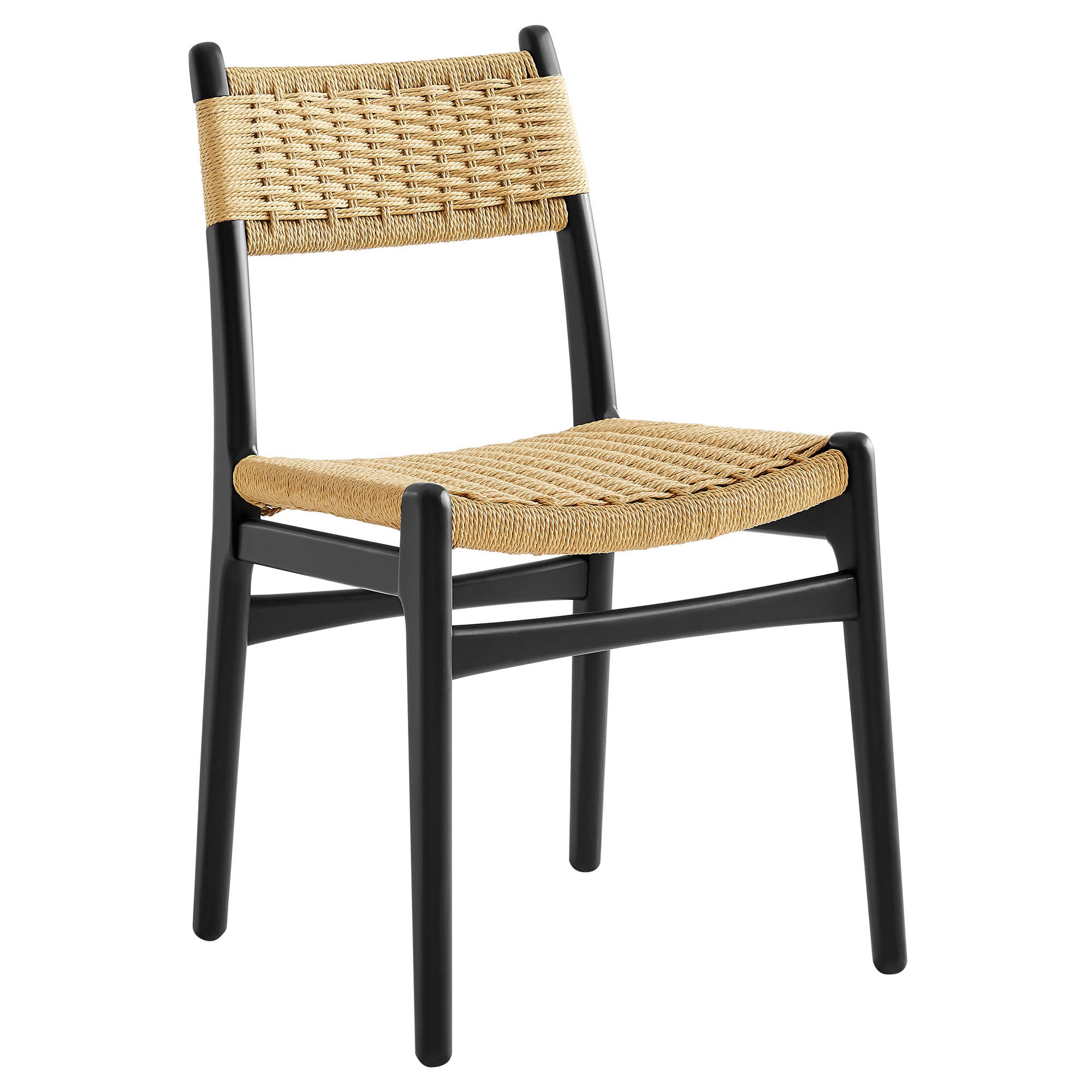 Modway Wynn Rope and Wood Dining Side Chair EEI-7836