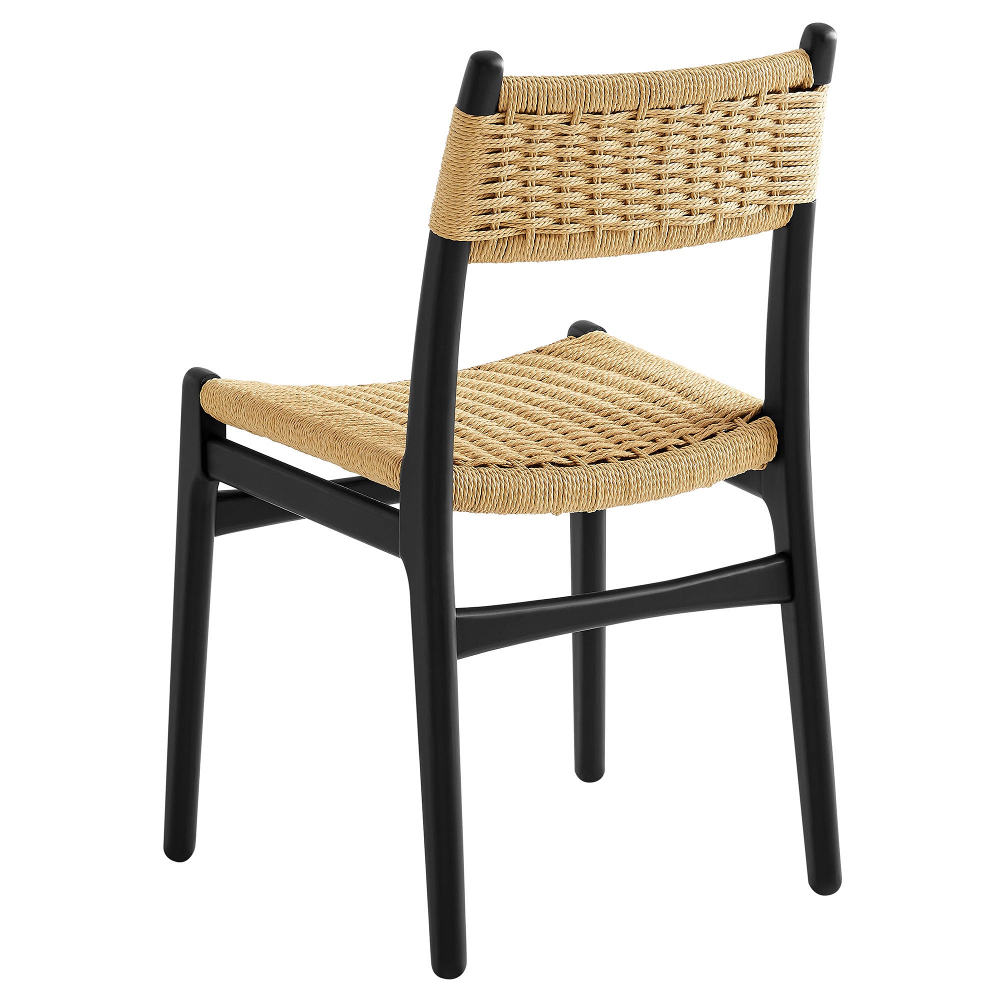 Modway Wynn Rope and Wood Dining Side Chair EEI-7836
