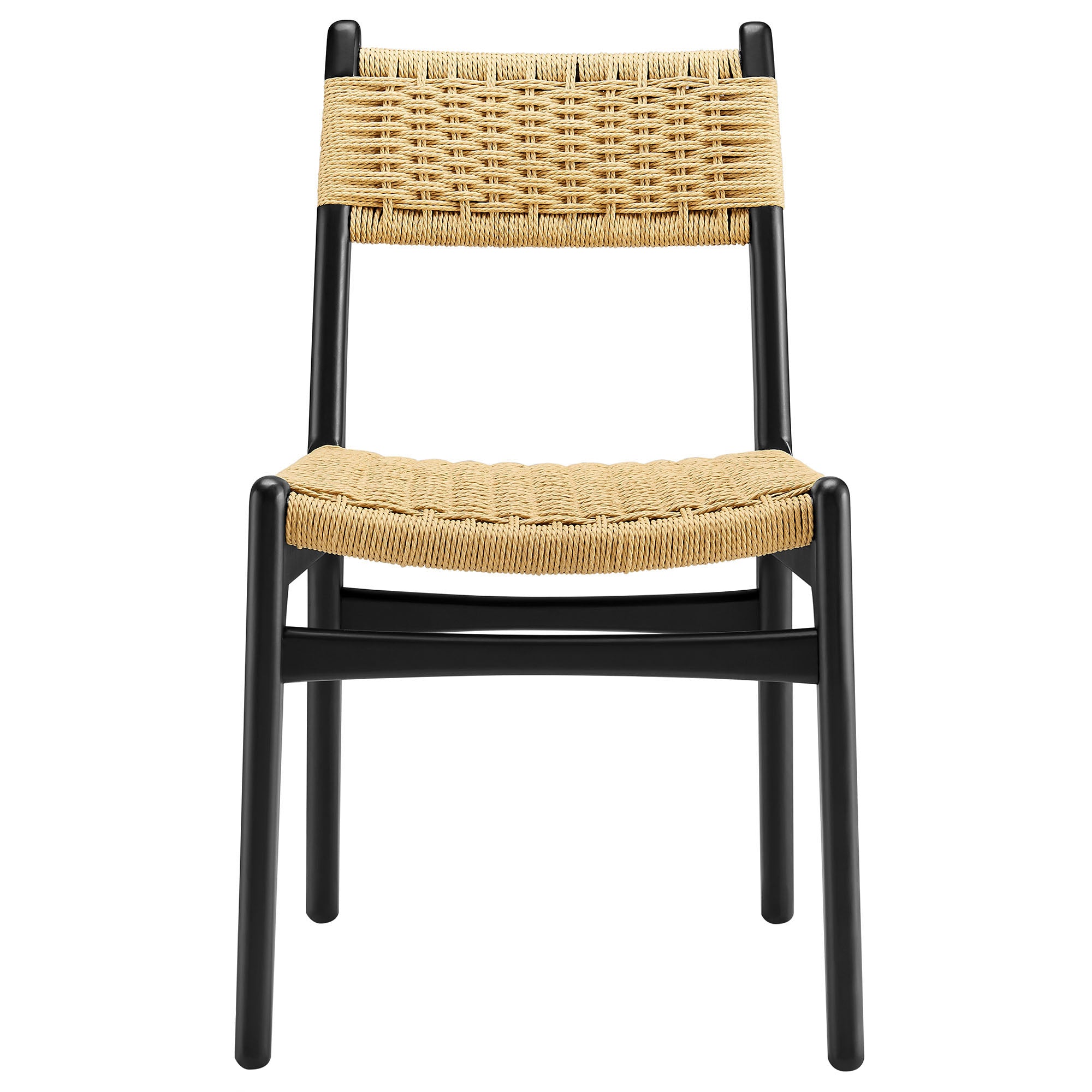Modway Wynn Rope and Wood Dining Side Chair EEI-7836
