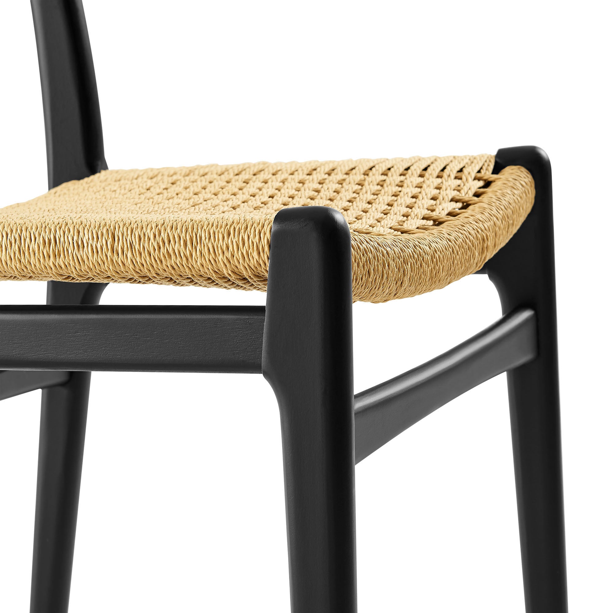 Modway Wynn Rope and Wood Dining Side Chair EEI-7836