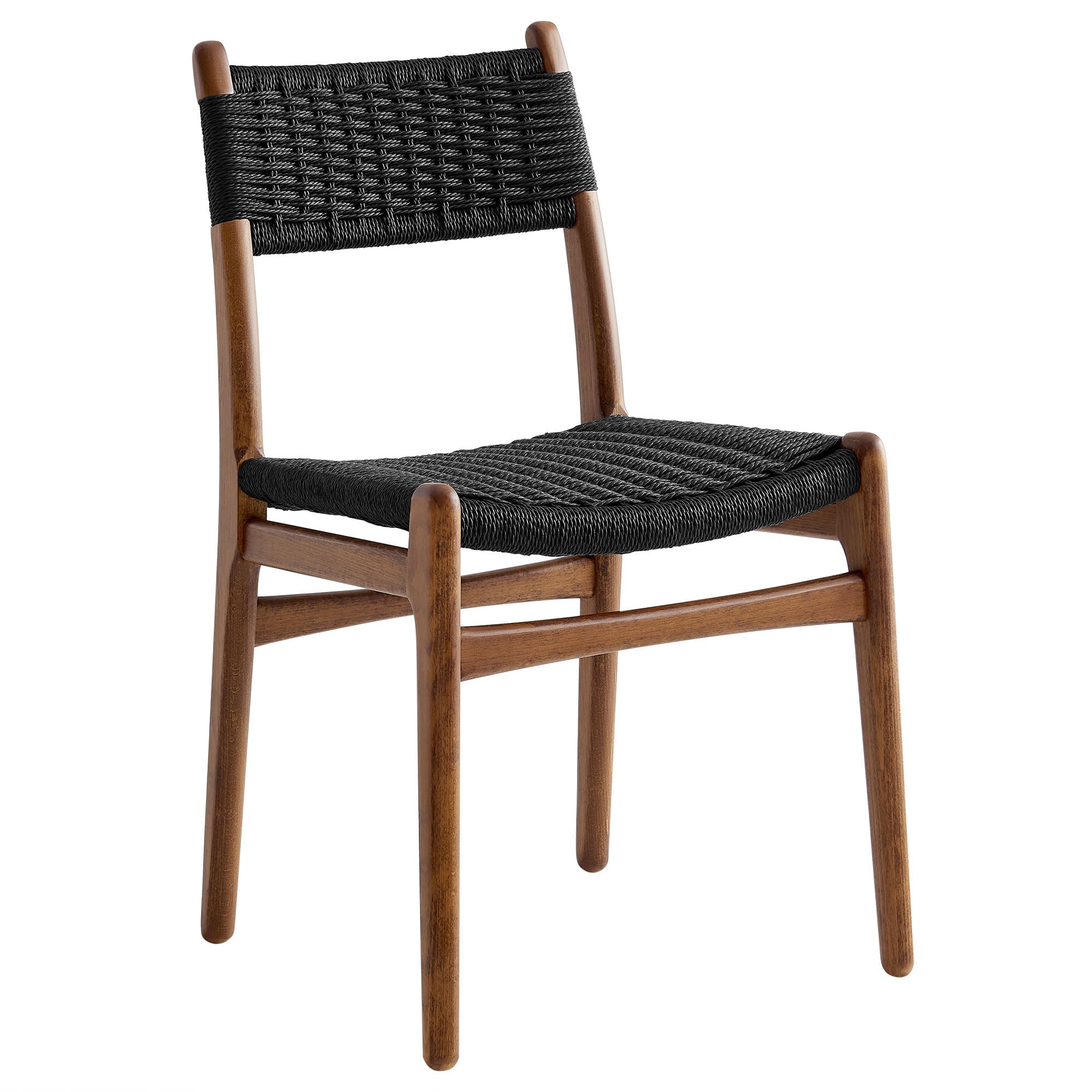 Modway Wynn Rope and Wood Dining Side Chair EEI-7836