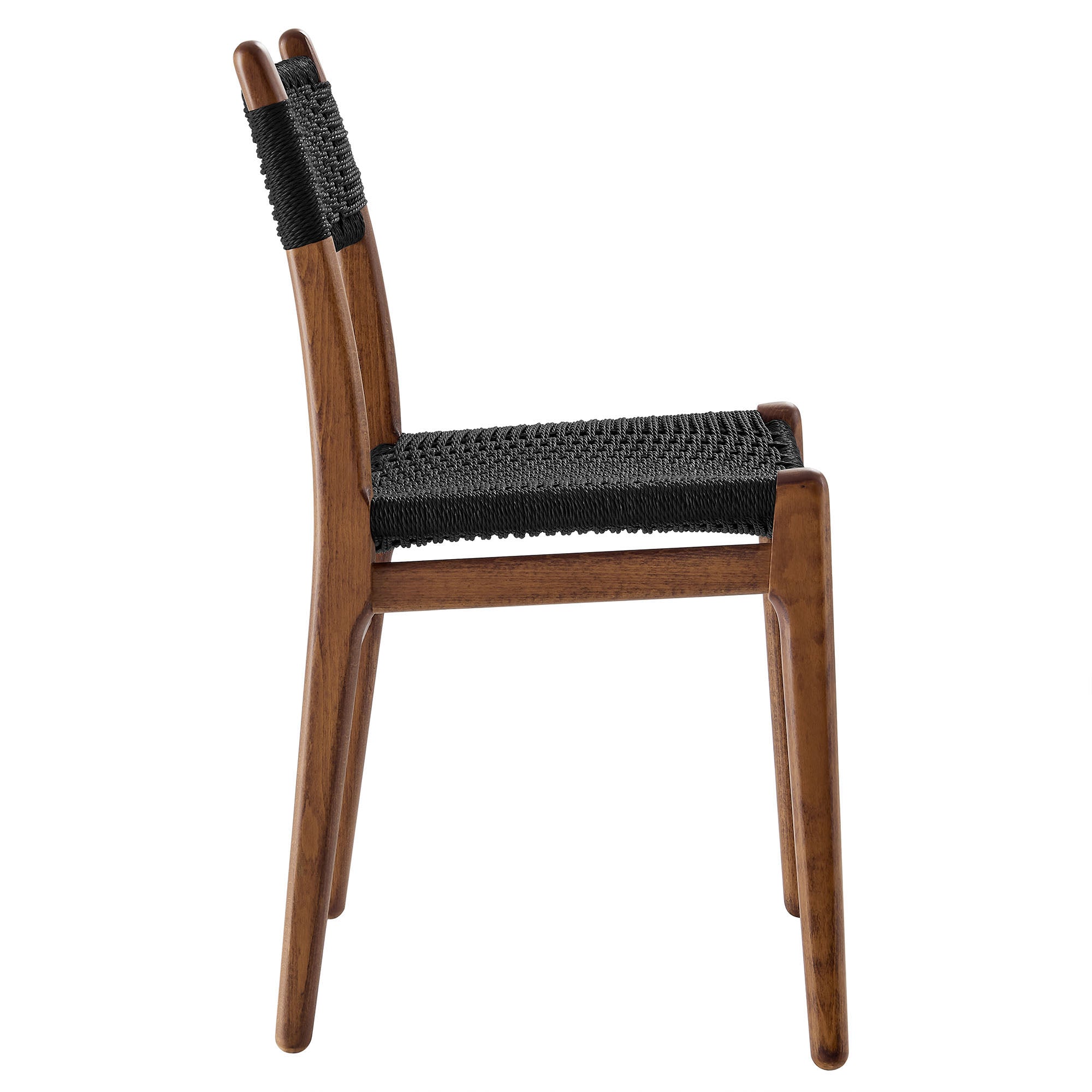 Modway Wynn Rope and Wood Dining Side Chair EEI-7836
