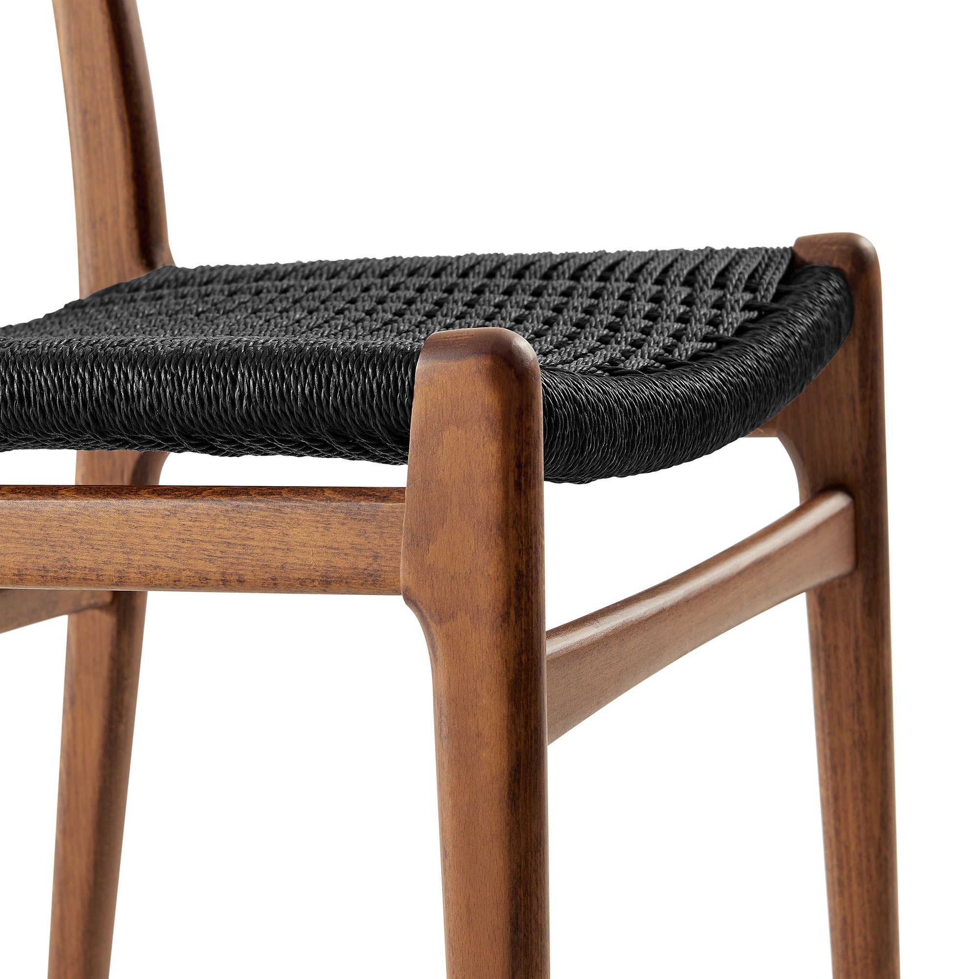 Modway Wynn Rope and Wood Dining Side Chair EEI-7836