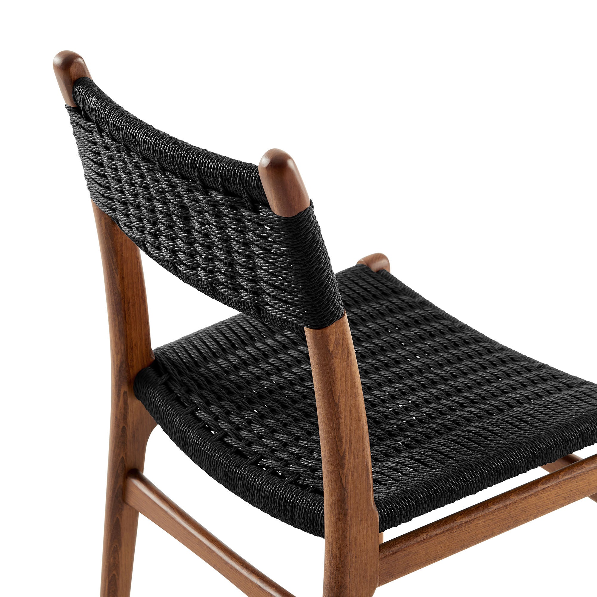 Modway Wynn Rope and Wood Dining Side Chair EEI-7836