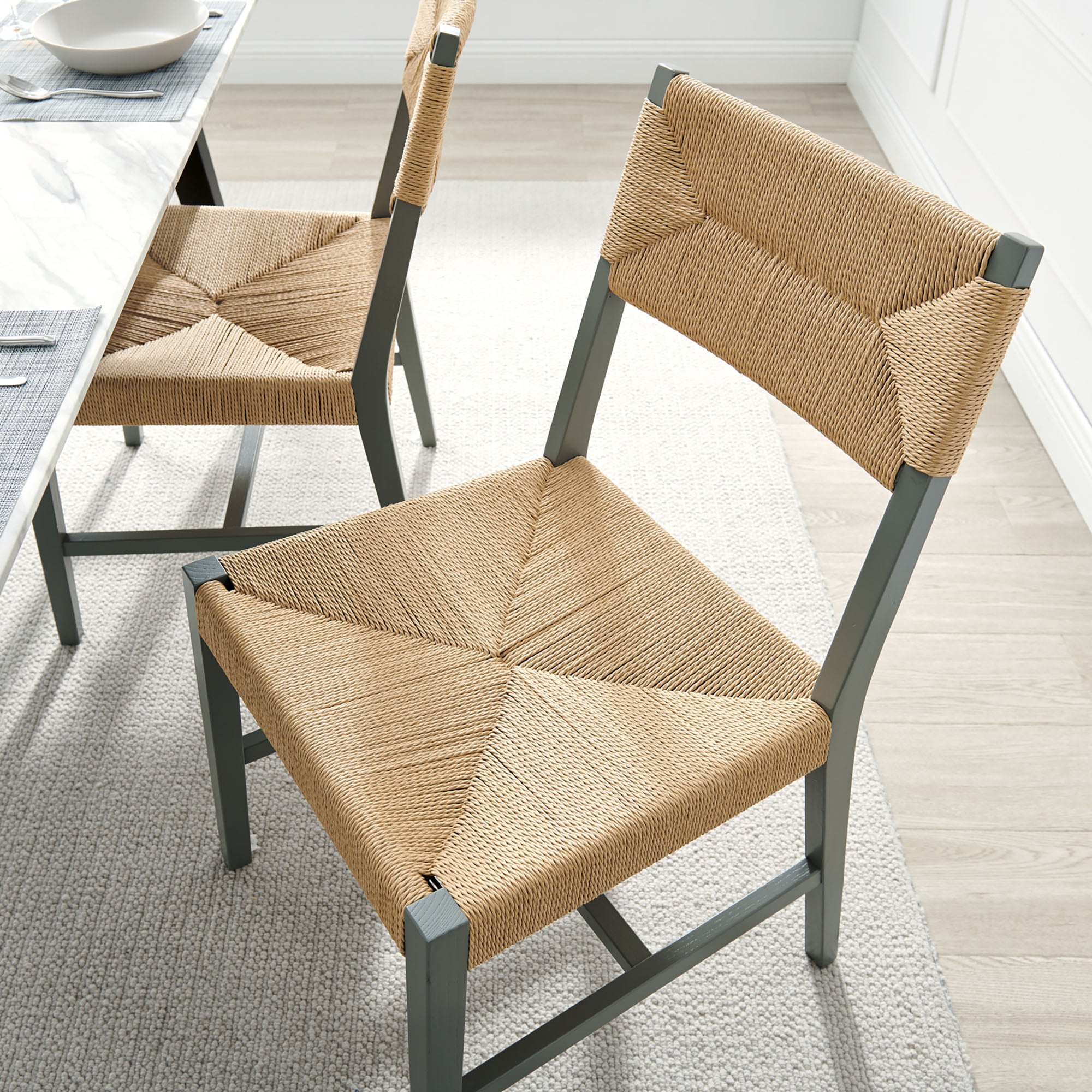 Modway Bodie Wood Dining Chair Set of 2 EEI-7899