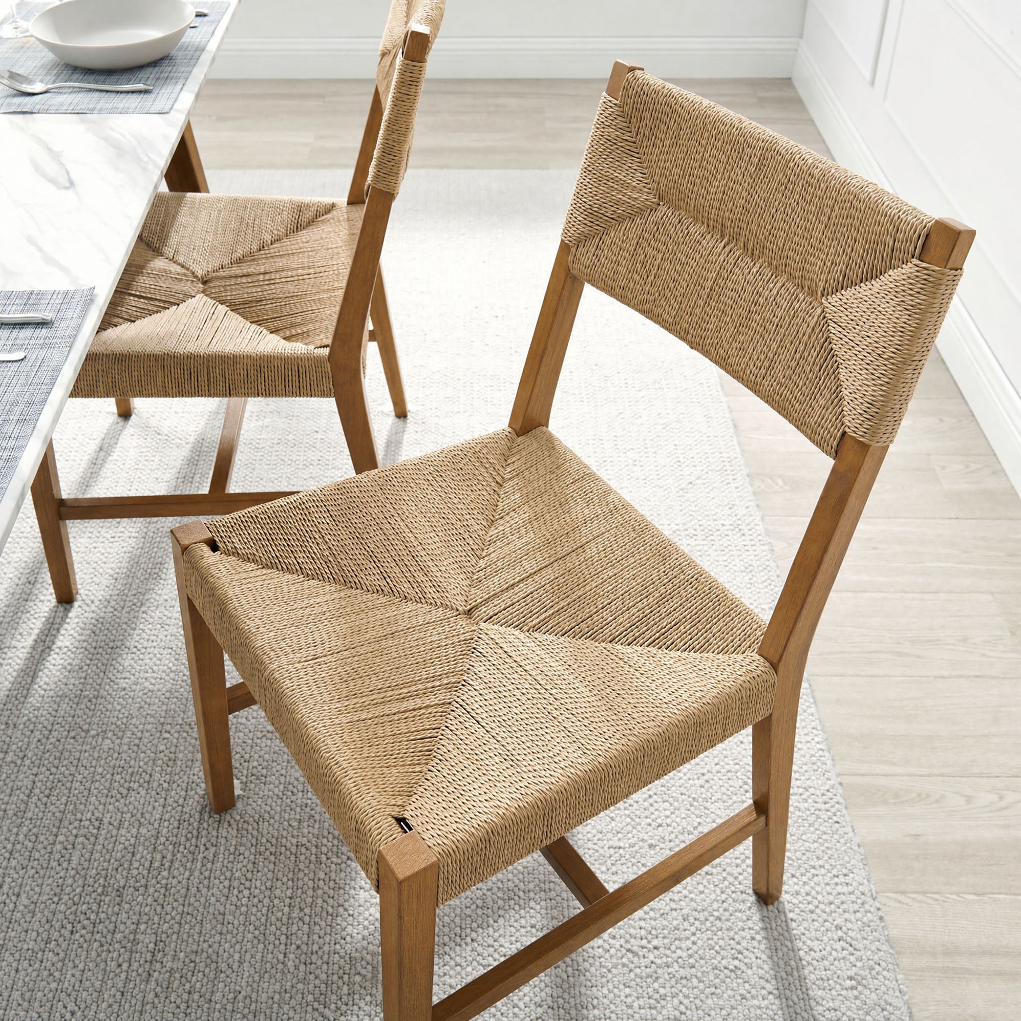 Modway Bodie Wood Dining Chair Set of 2 EEI-7899